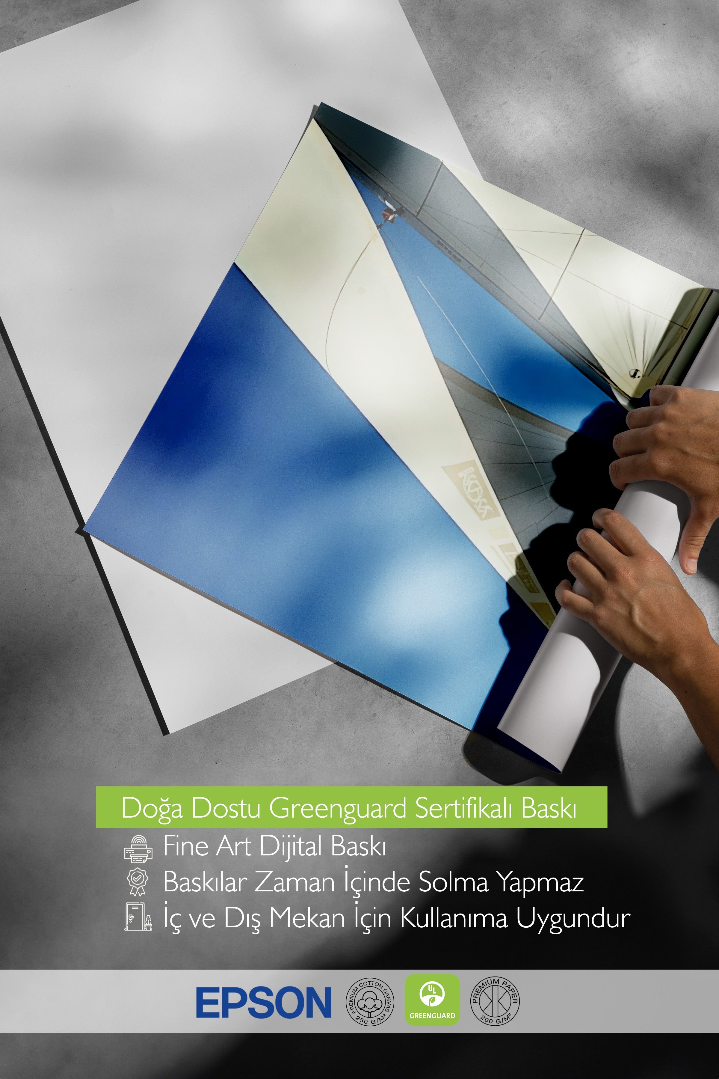 Beyaz Çerçeveli Poster, Yelkenliler, Fotoğraf, Mavi Renk Poster, 2025 Yaz Seçkisi, NO:109633