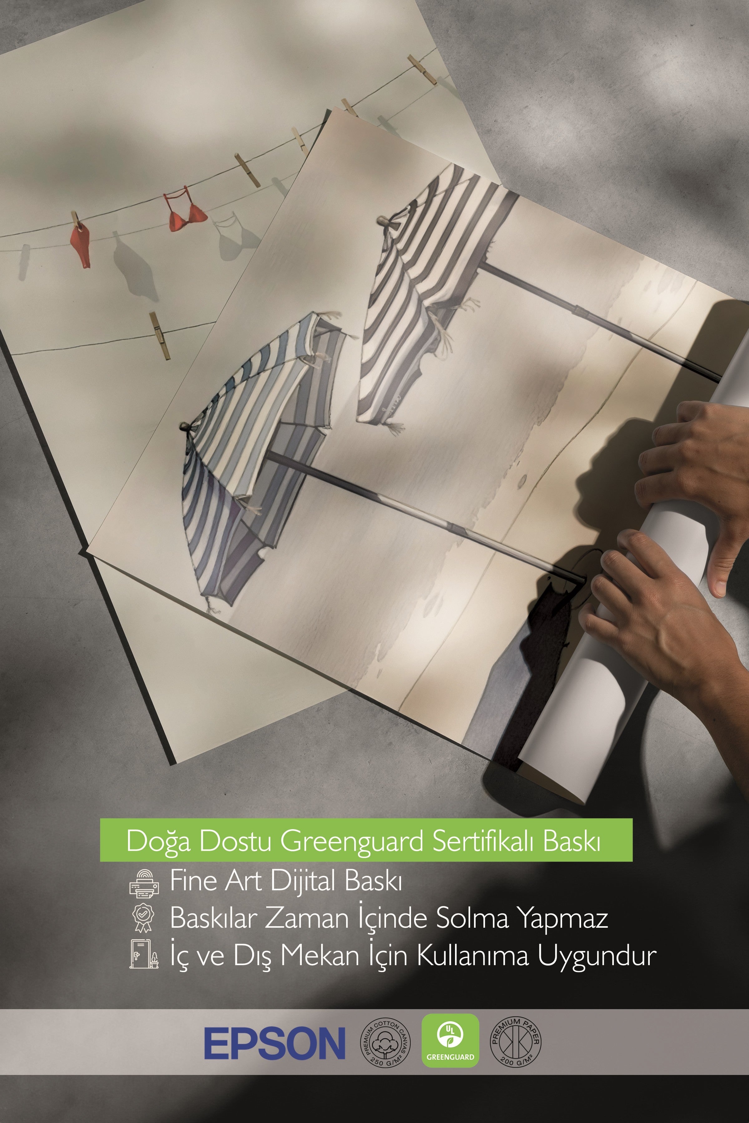 Beyaz Tablo Seti, 3 Adet Beyaz Çerçeveli Poster Home Model No:300861, Kahverengi Duvar Dekoru