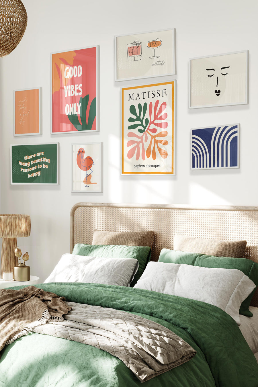 Rengarenk Matisse Temalı Galeri Poster Seti NO:028