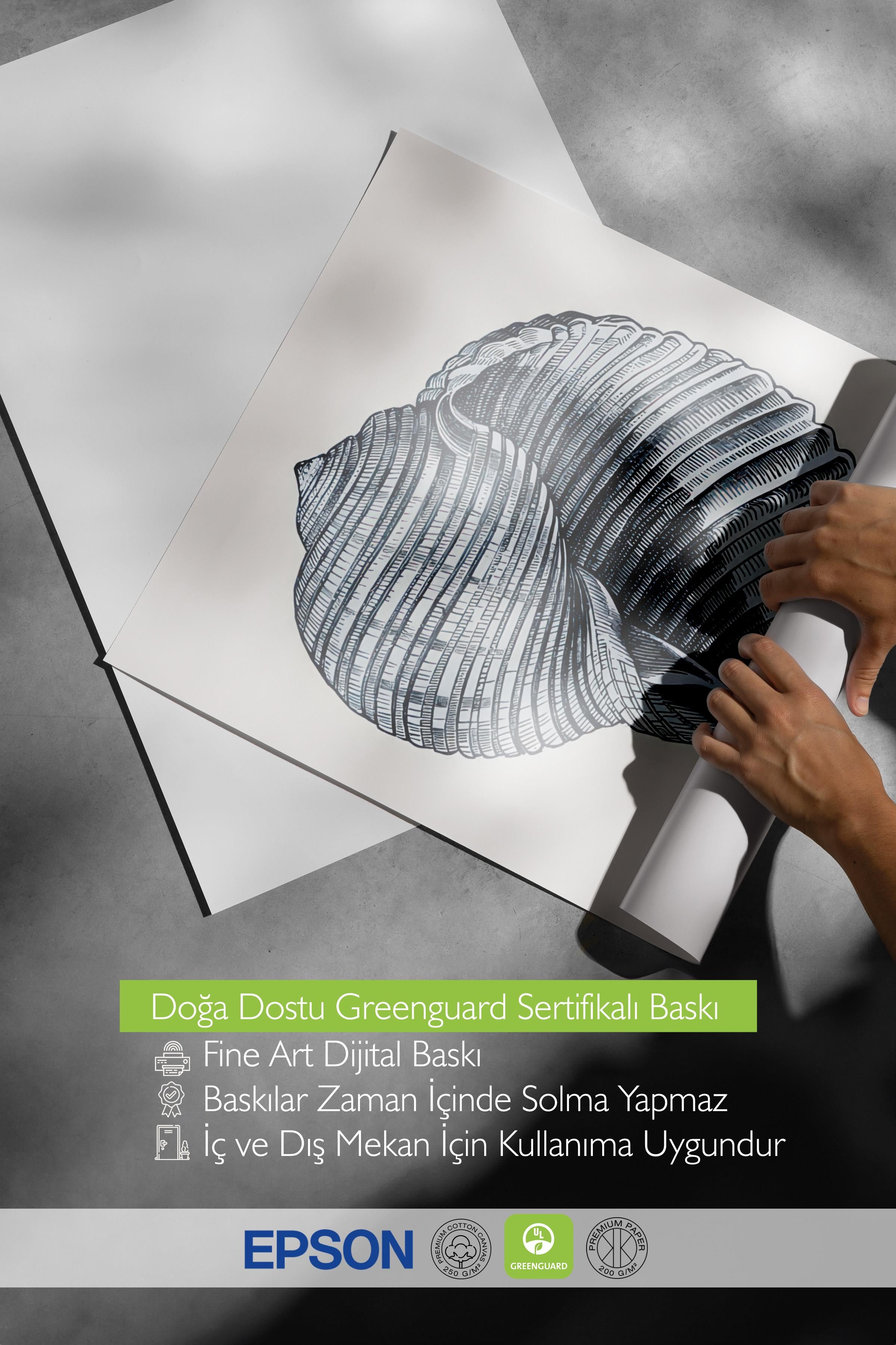 Blue Seashell  Poster, Çerçevesiz Duvar Posteri, Dikey Duvar Tablosu Comfort Serisi NO:108439