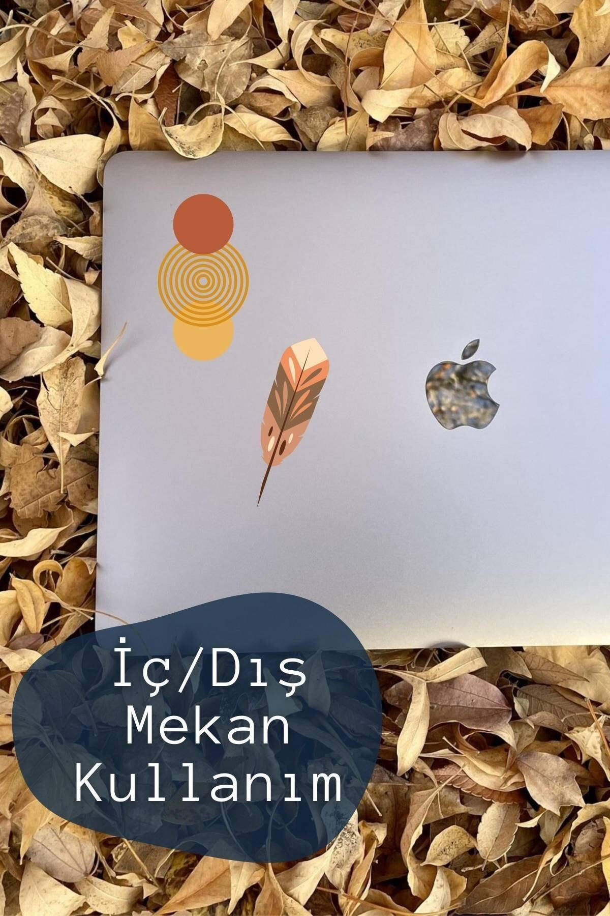 Boho Temalı Sticker Seti - 20 Adet Etiket Seti- Telefon, Tablet, Defter Laptop Uyumlu Etiket
