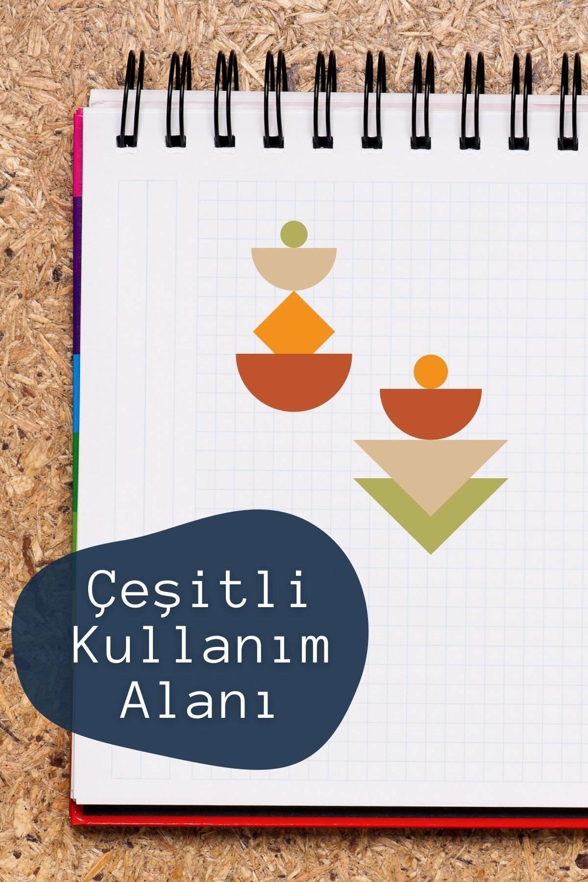 Boho Temalı Sticker Seti - 6 Adet Etiket Seti- Telefon, Tablet, Defter Laptop Uyumlu Etiket