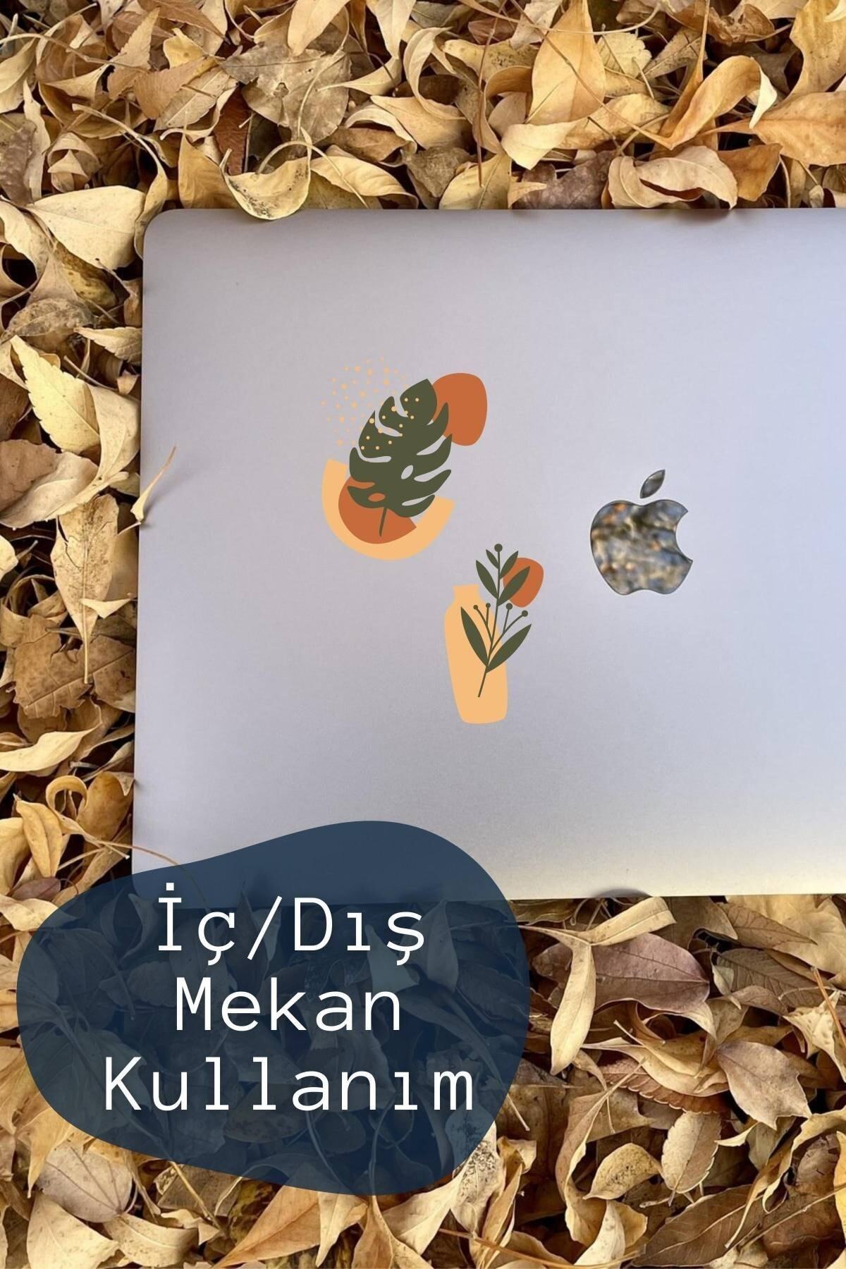Boho Temalı Sticker Seti - 9 Adet Etiket Seti- Telefon, Tablet, Defter Laptop Uyumlu Etiket