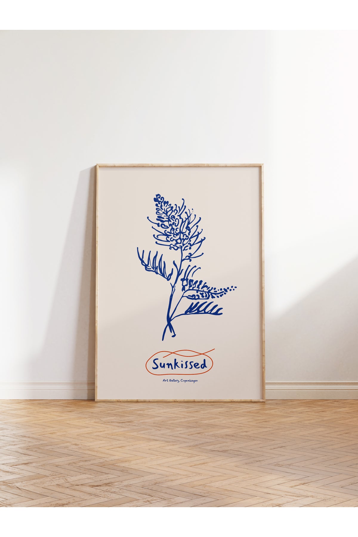 Botanik Poster - Çiçek Çizimi Çerçevesiz Poster