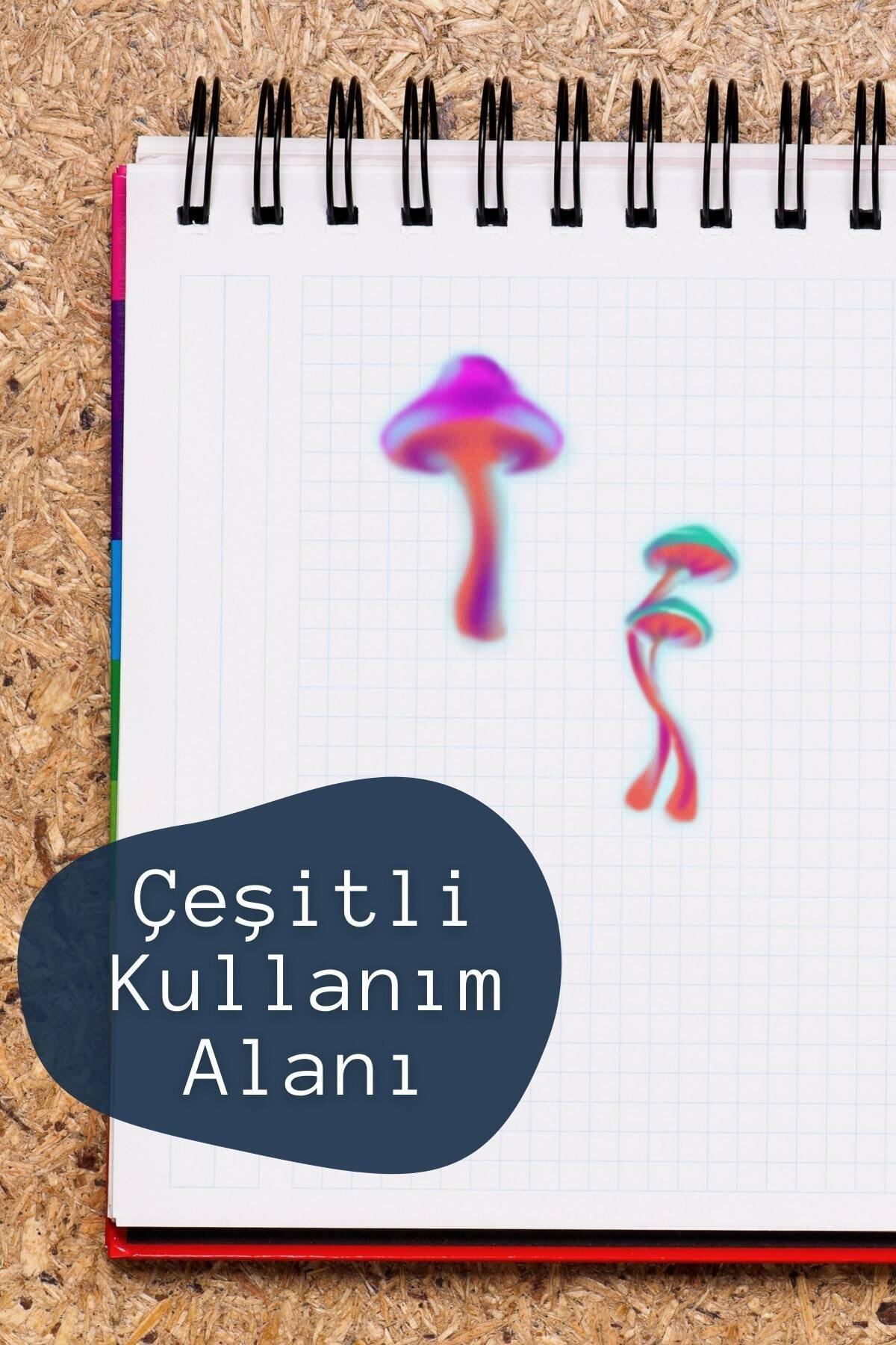 Botanik Temalı Sticker Seti - 6 Adet Etiket Seti- Telefon, Tablet, Defter Laptop Uyumlu Etiket