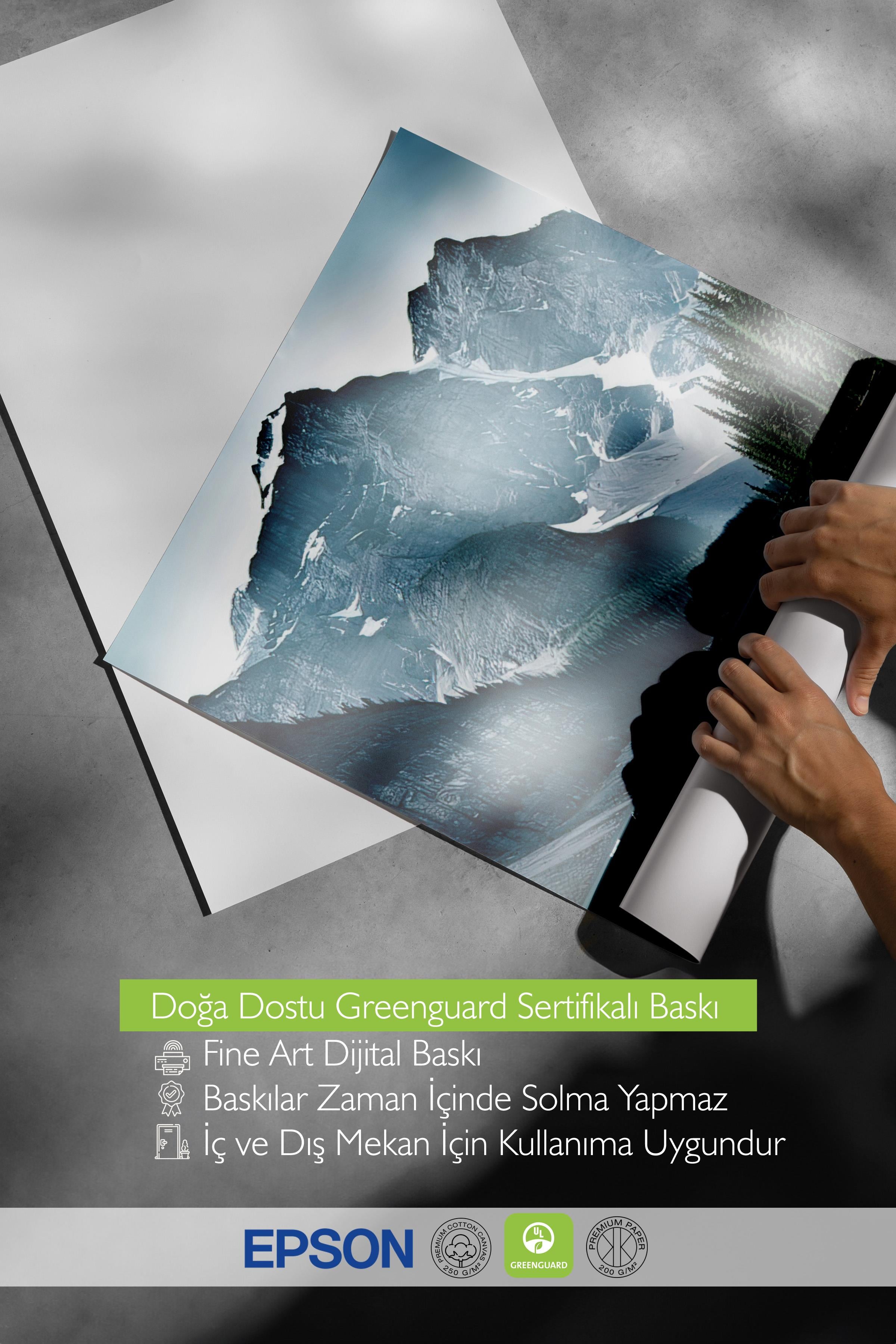 Canoes in the Lake Poster, Çerçevesiz Duvar Posteri, Dikey Duvar Tablosu Comfort Serisi NO:108362