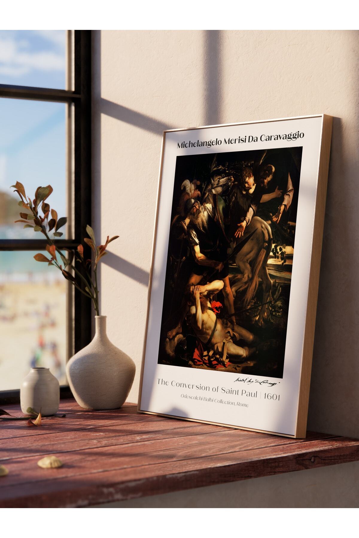 Caravaggio Duvar Posteri - Duvar Dekoru - Sanat Serisi Posterleri - Kalın Kuşe Kağıt - Çerçevesiz