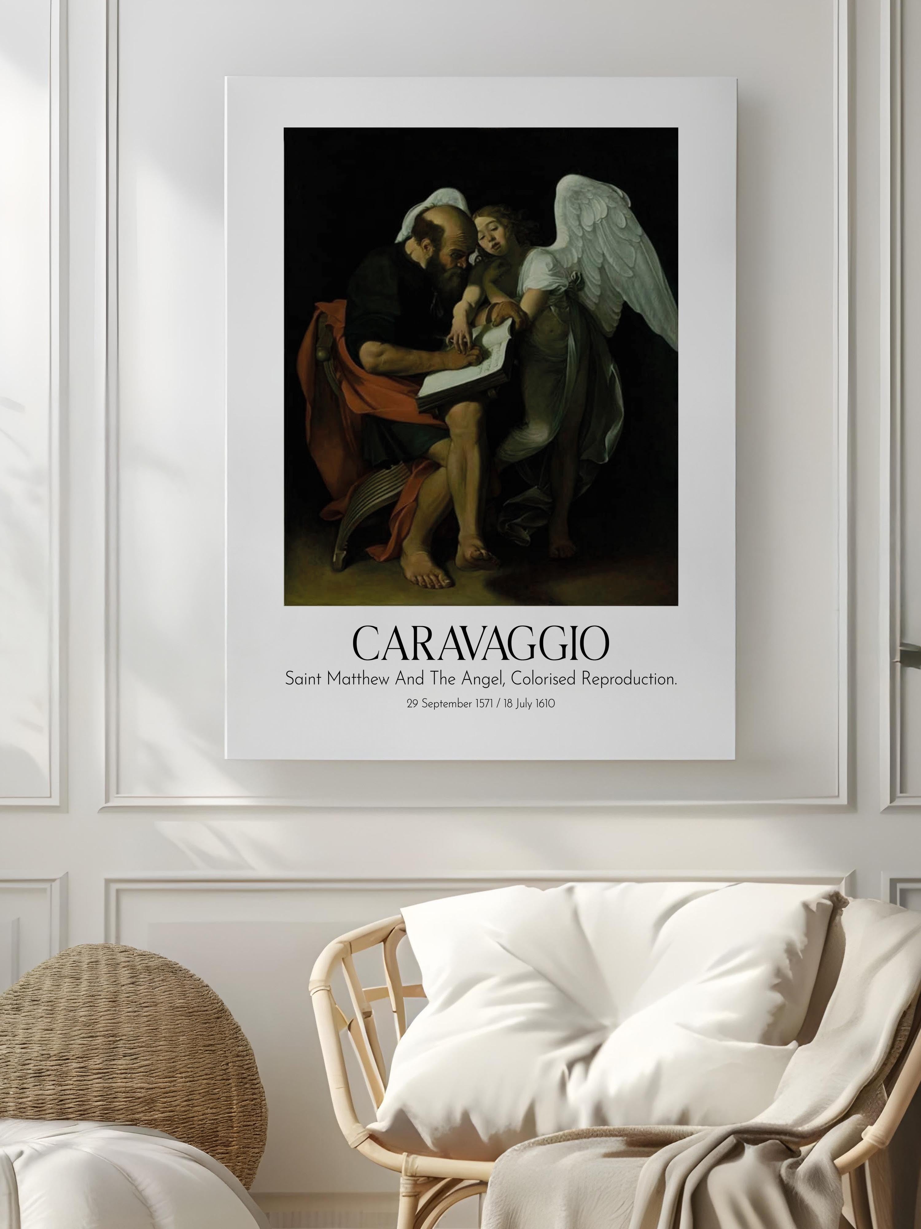 Caravaggio, Kanvas Tablo, Sanat Serisi NO:111649