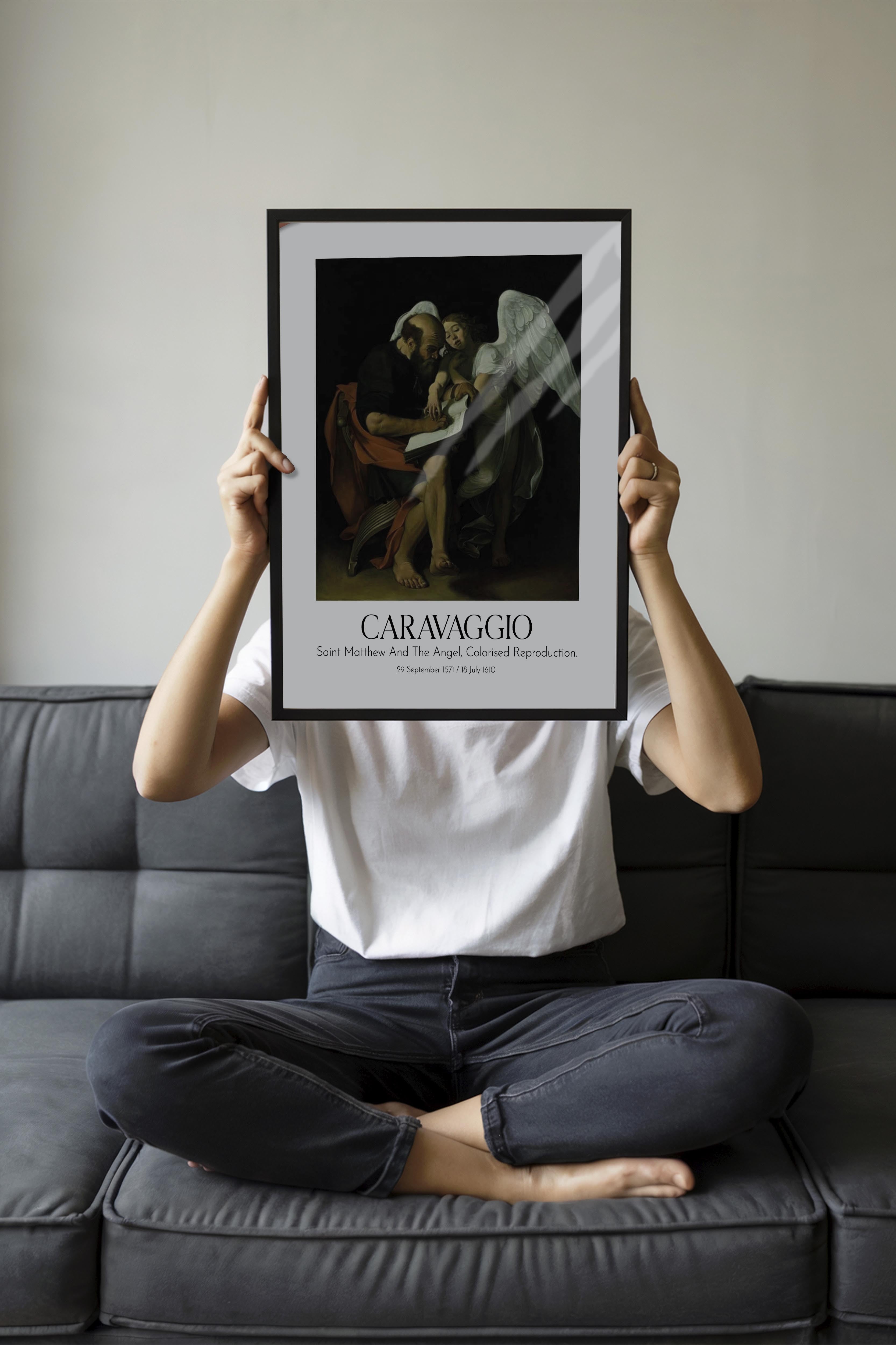Caravaggio, Siyah Çerçeveli Tablo, Sanat Serisi NO:111649