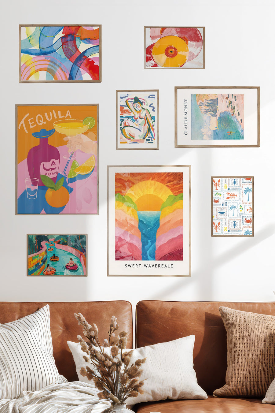 Maximalist Mutfak Temalı Galeri Seti NO:079