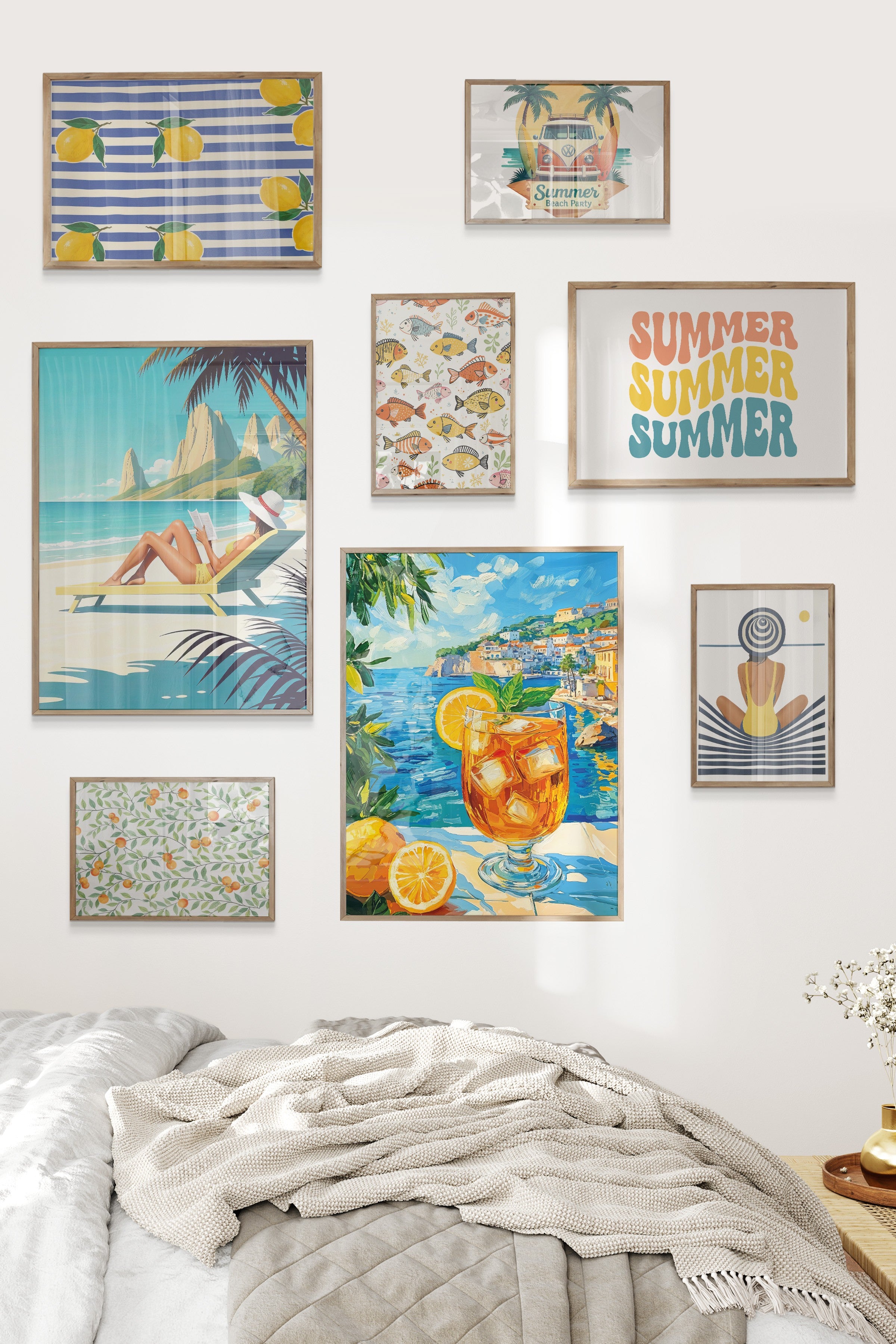 Yaz Maximalist Temalı Galeri Seti NO:055