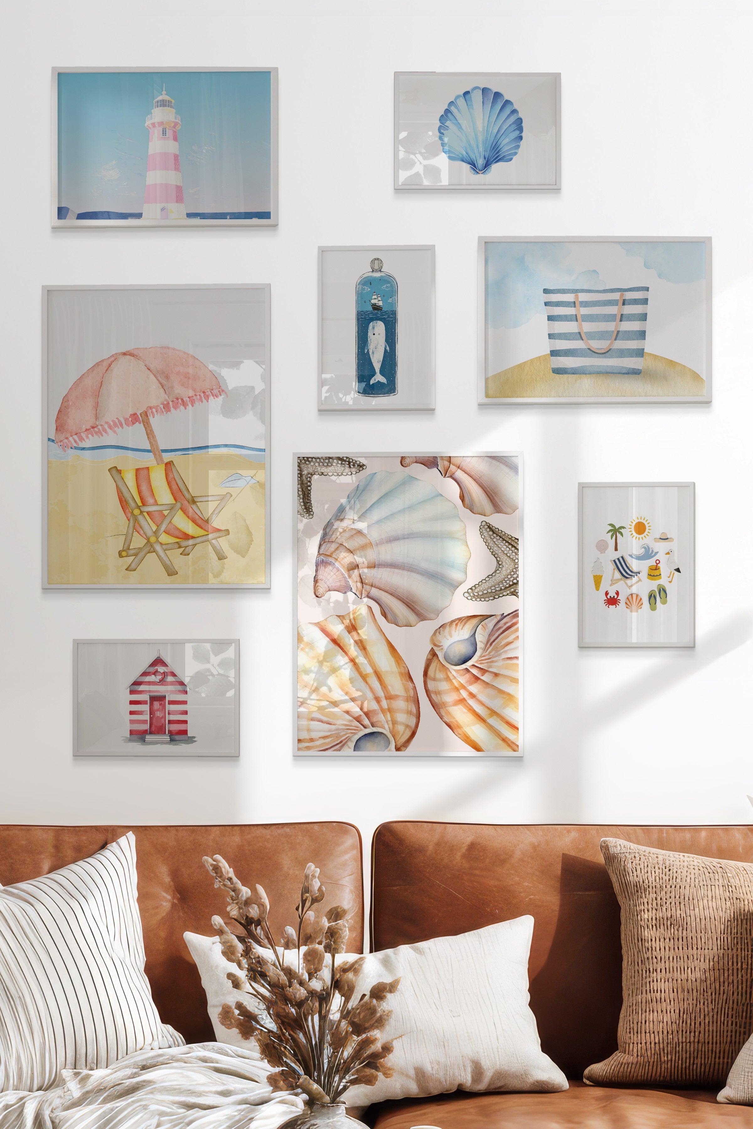 Renkli Yaz Temalı Galeri Seti NO:069