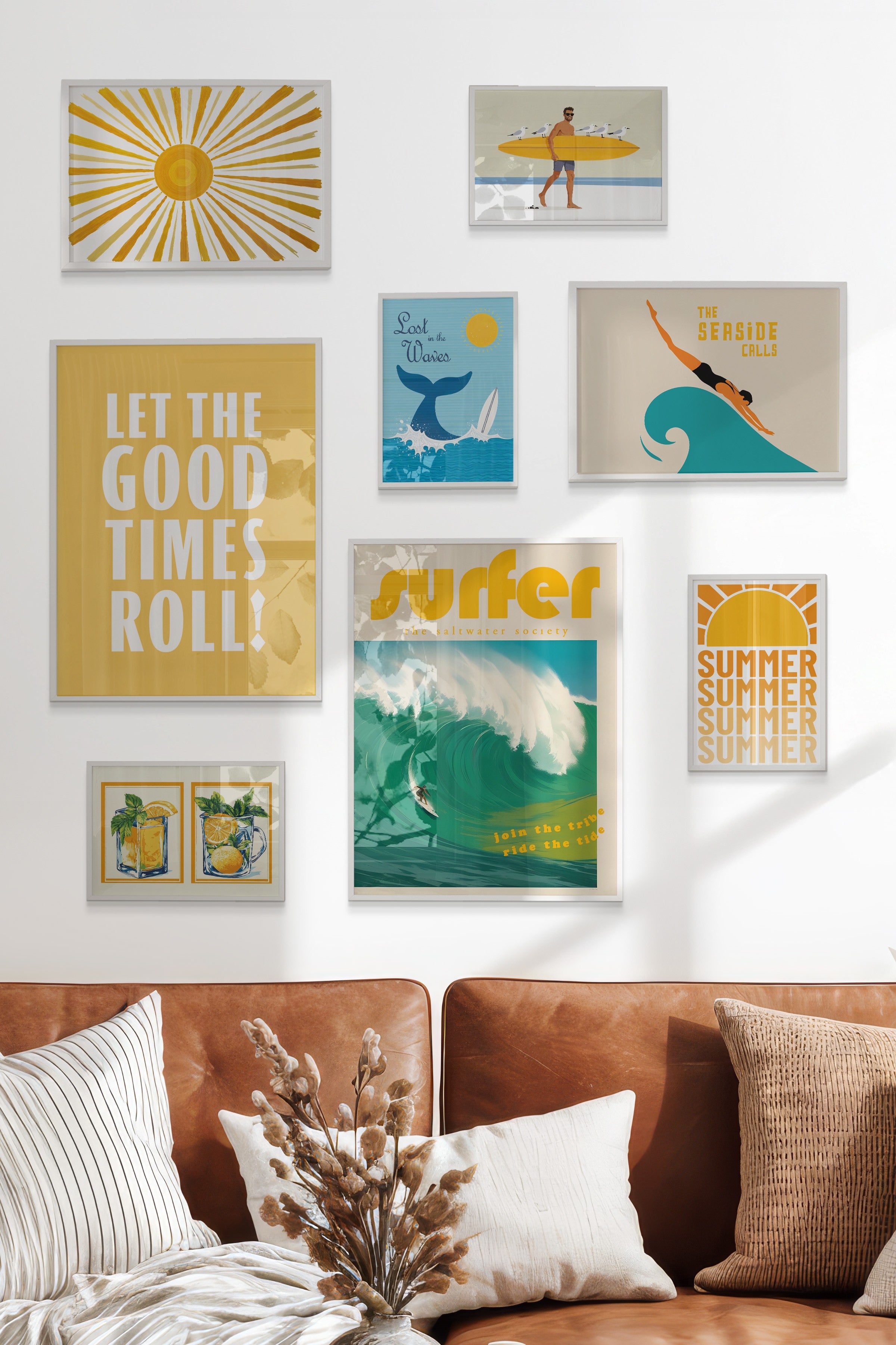 Soft Yaz Temalı Galeri Seti NO:057