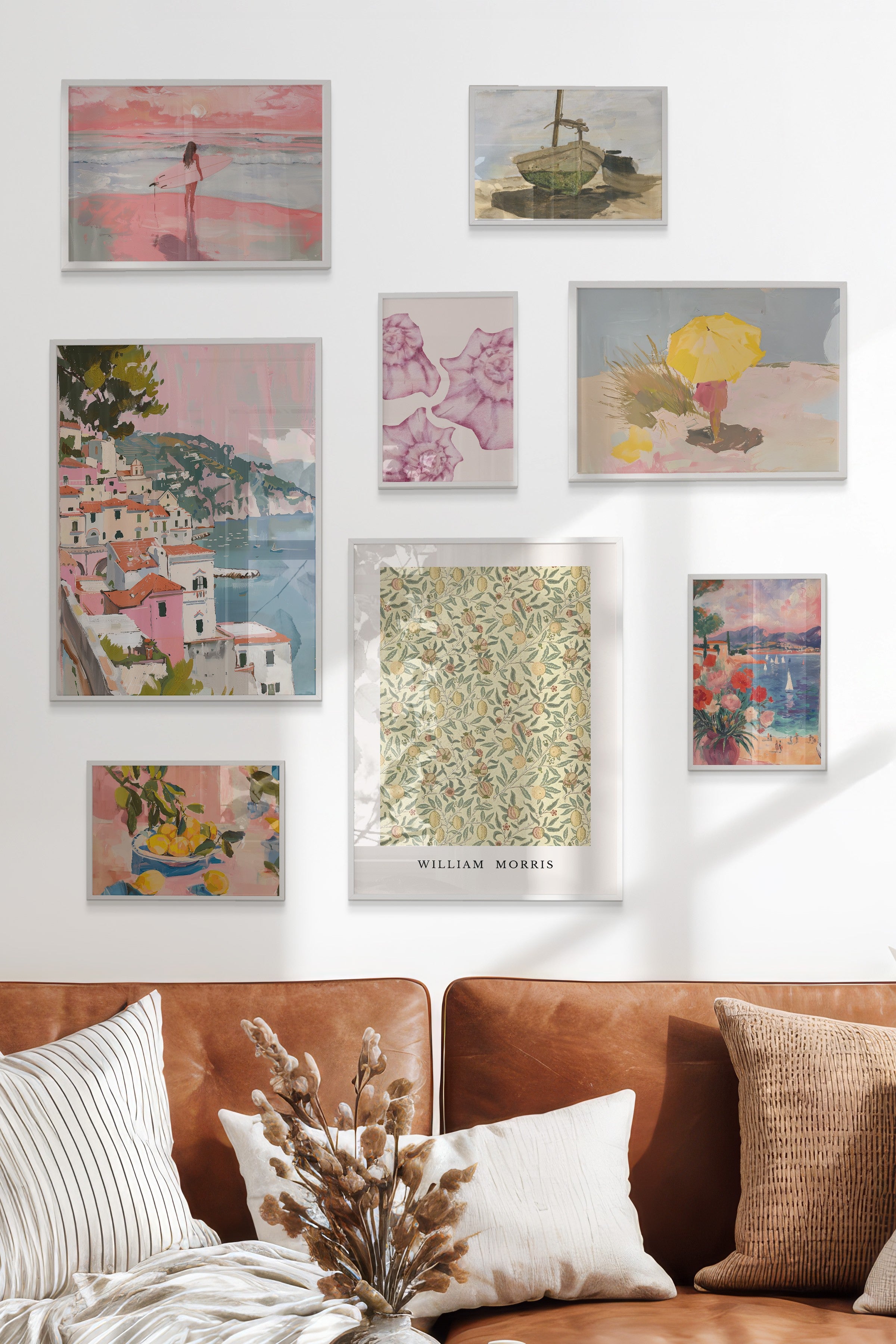 Vintage Yaz Temalı Galeri Seti NO:060