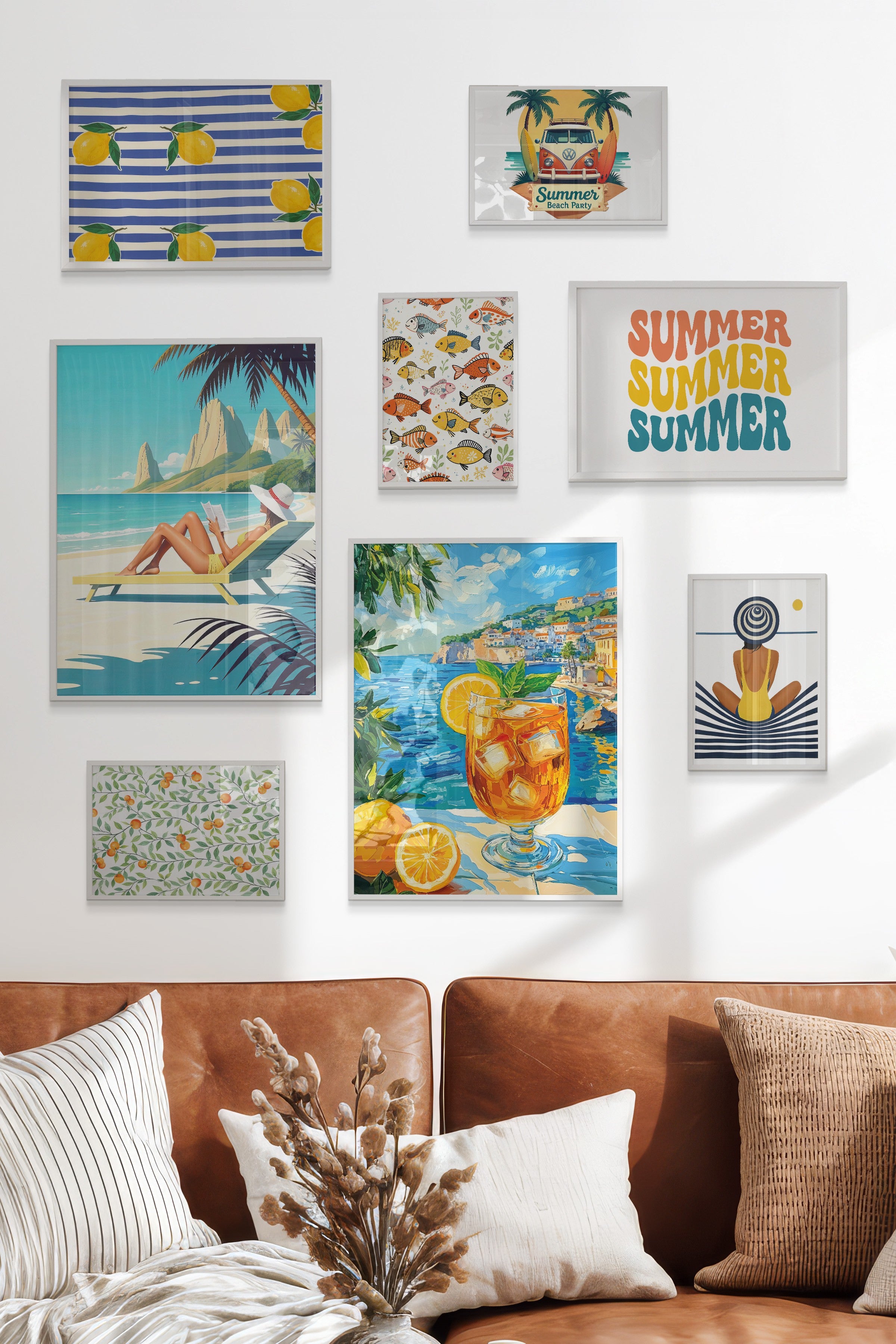 Yaz Maximalist Temalı Galeri Seti NO:055