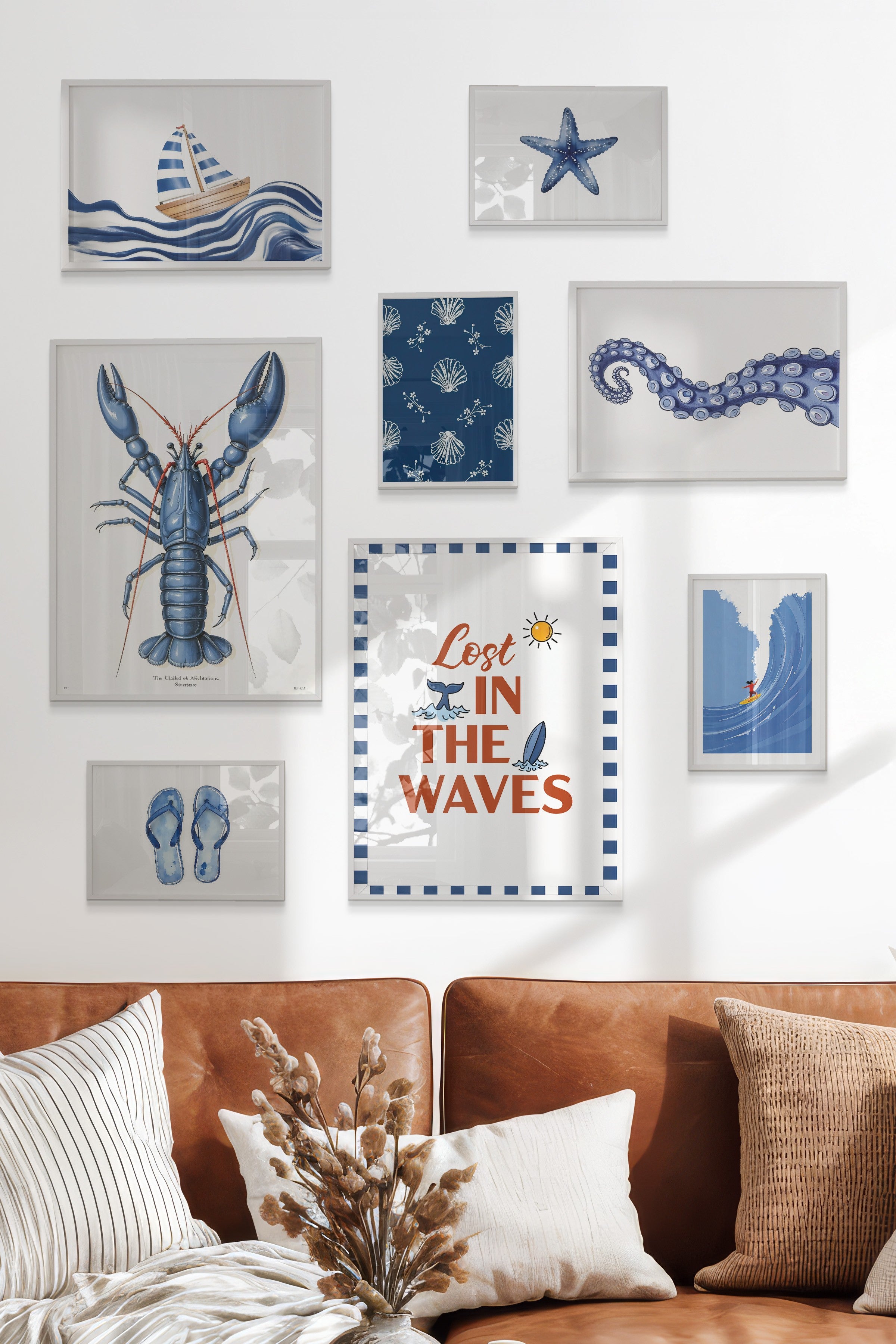 Yaz ve Mavi Temalı Galeri Seti NO:061