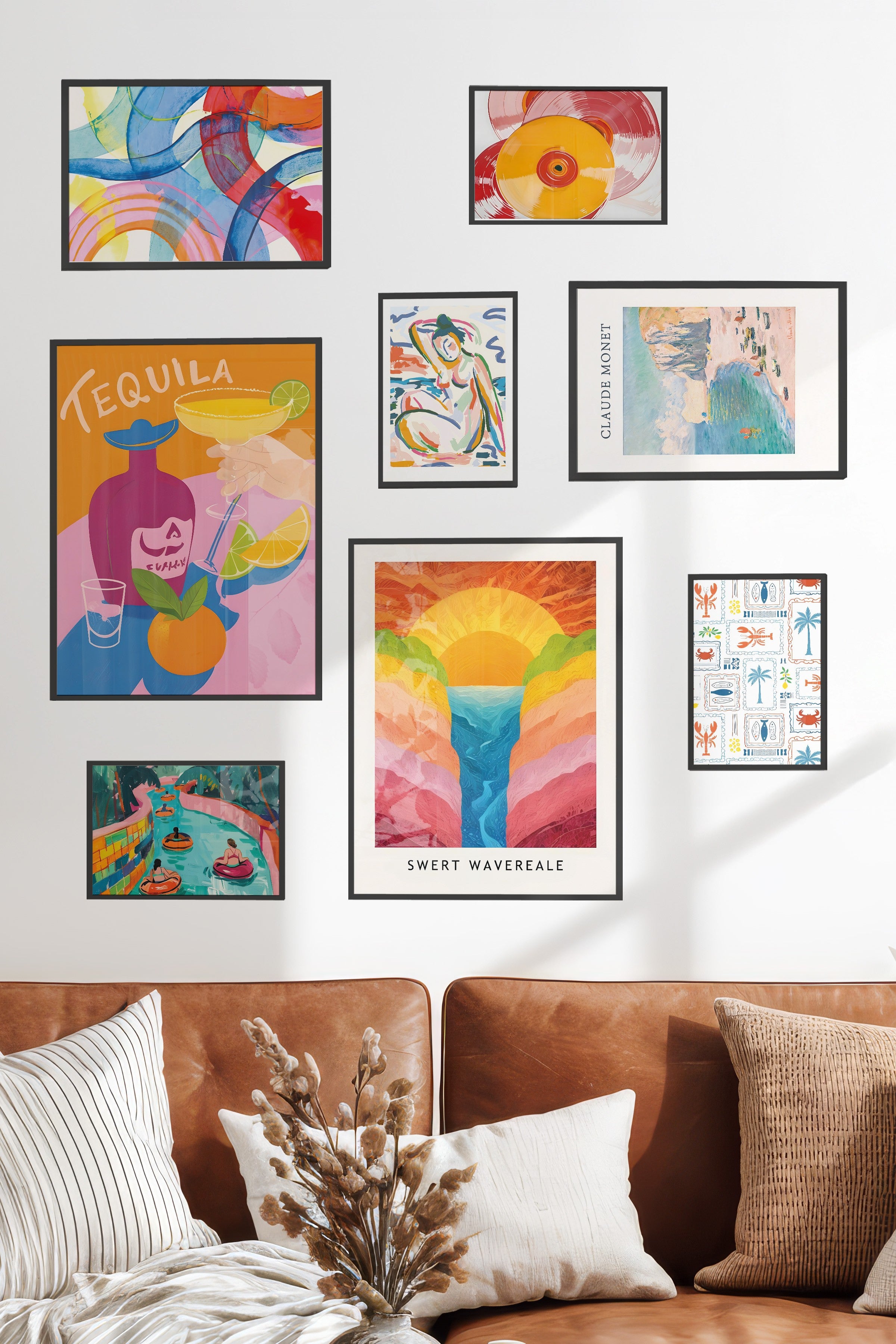 Maximalist Mutfak Temalı Galeri Seti NO:079