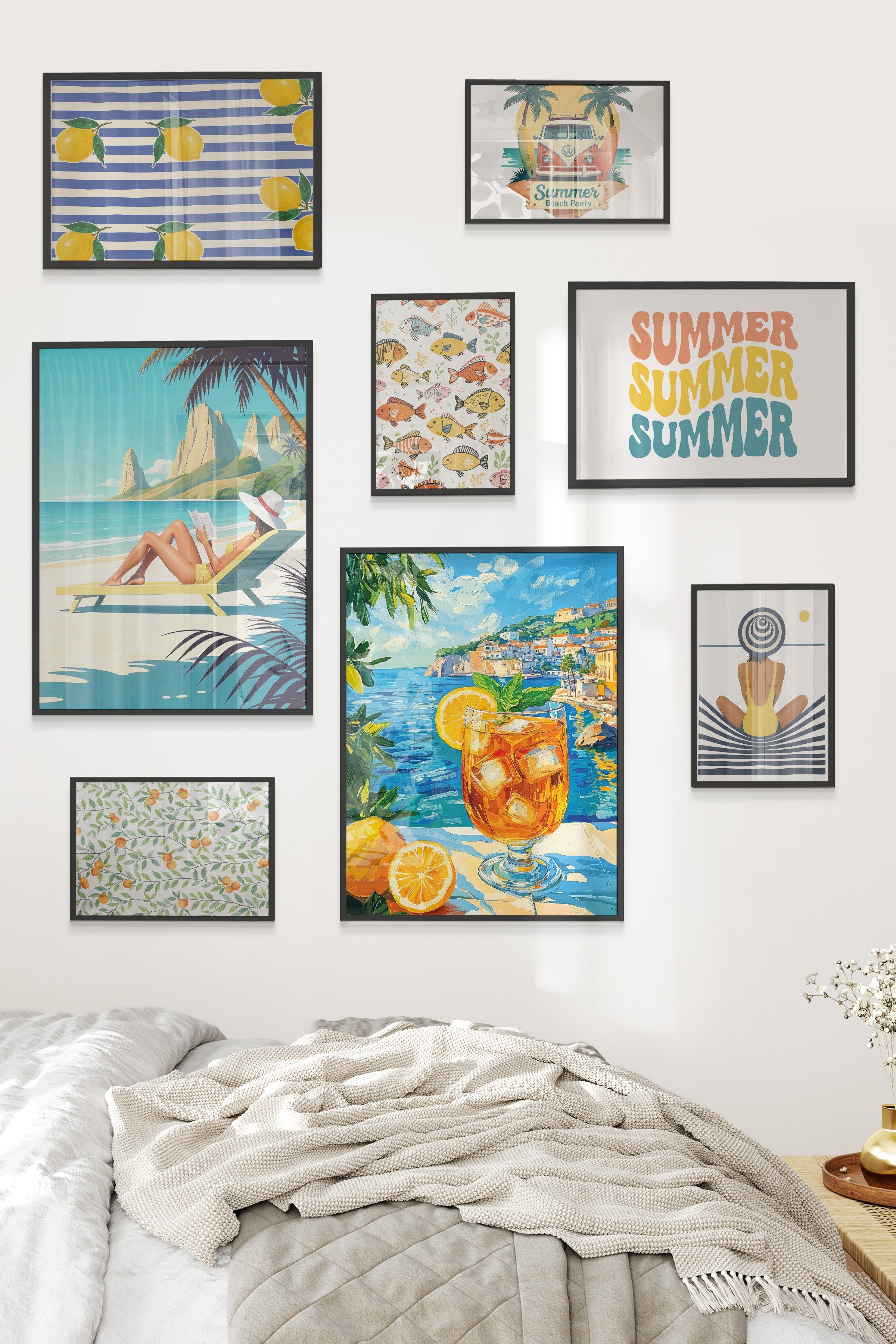 Yaz Maximalist Temalı Galeri Seti NO:055