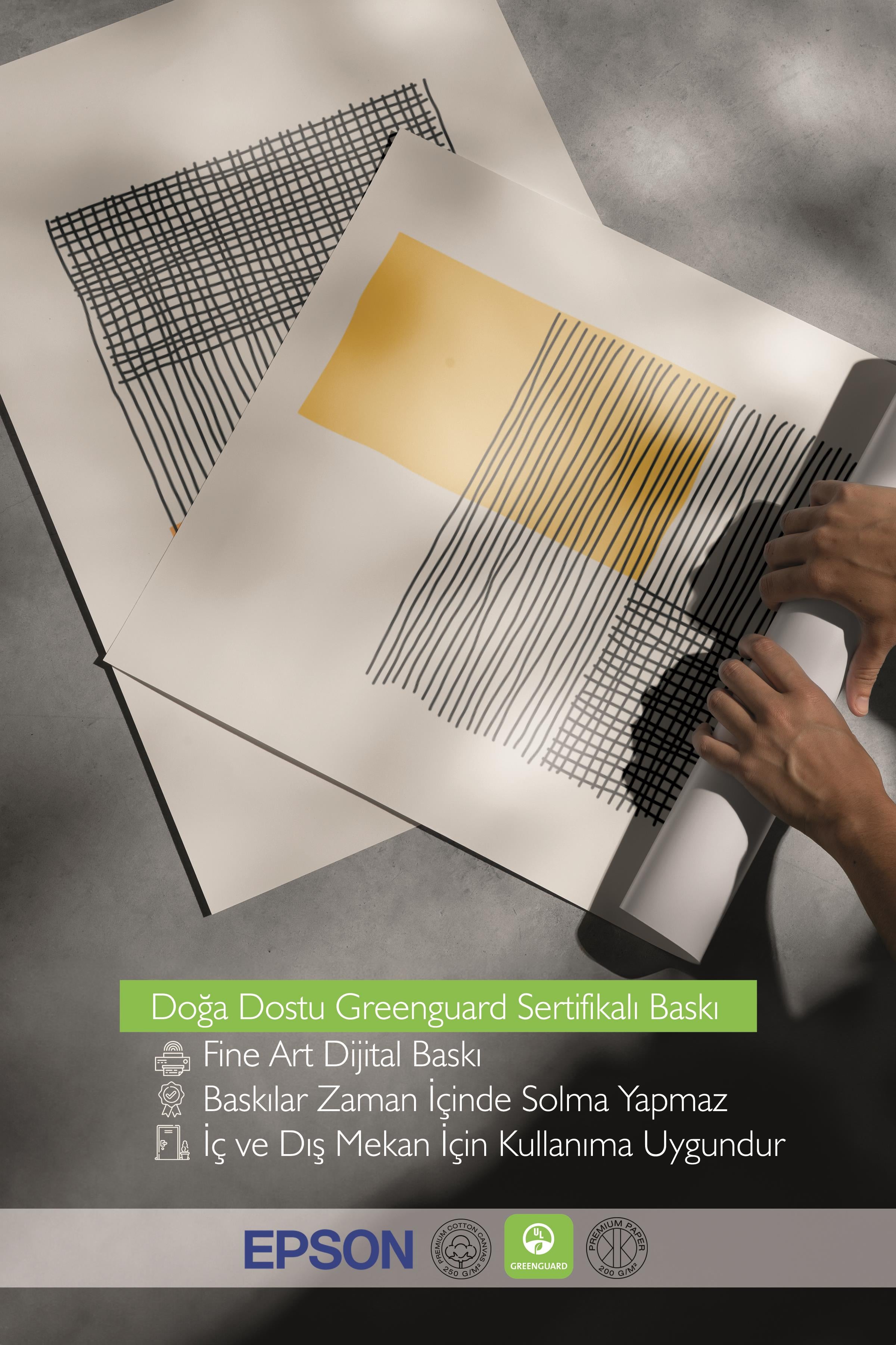 Çerçeveli Tablo Seti, 3 Adet Siyah Çerçeve ve Geometrik Temalı Poster Seti, Duvar Tablosu No:300651