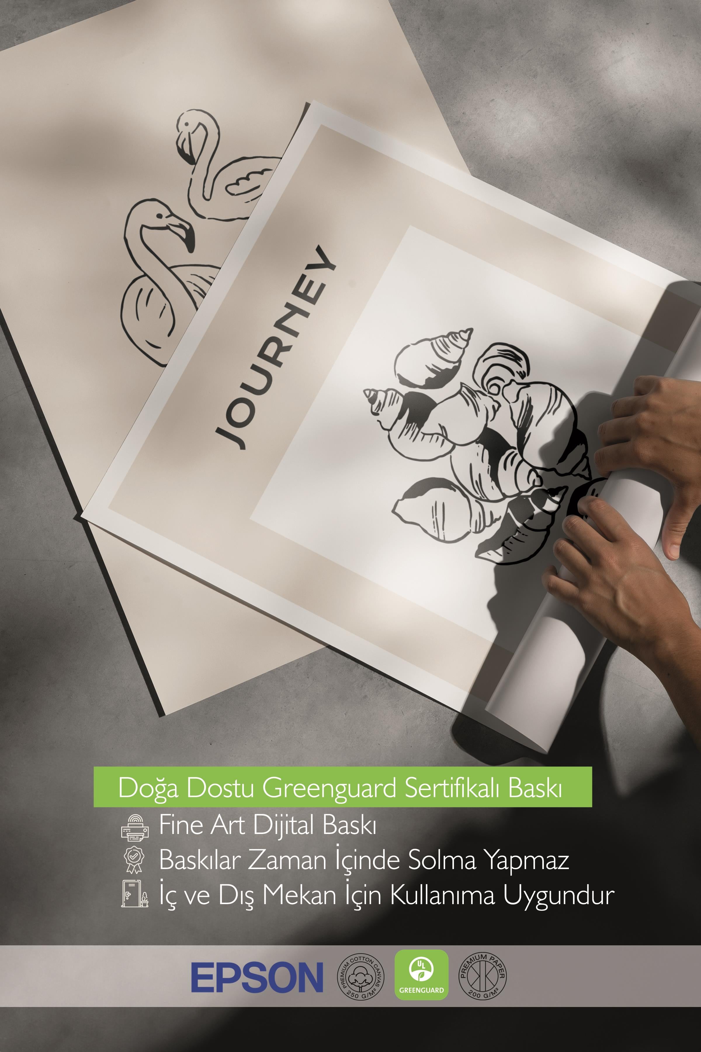 Çerçeveli Tablo Seti, 3 Adet Siyah Çerçeve ve Minimalist Çizim Temalı Poster Seti, No:300522