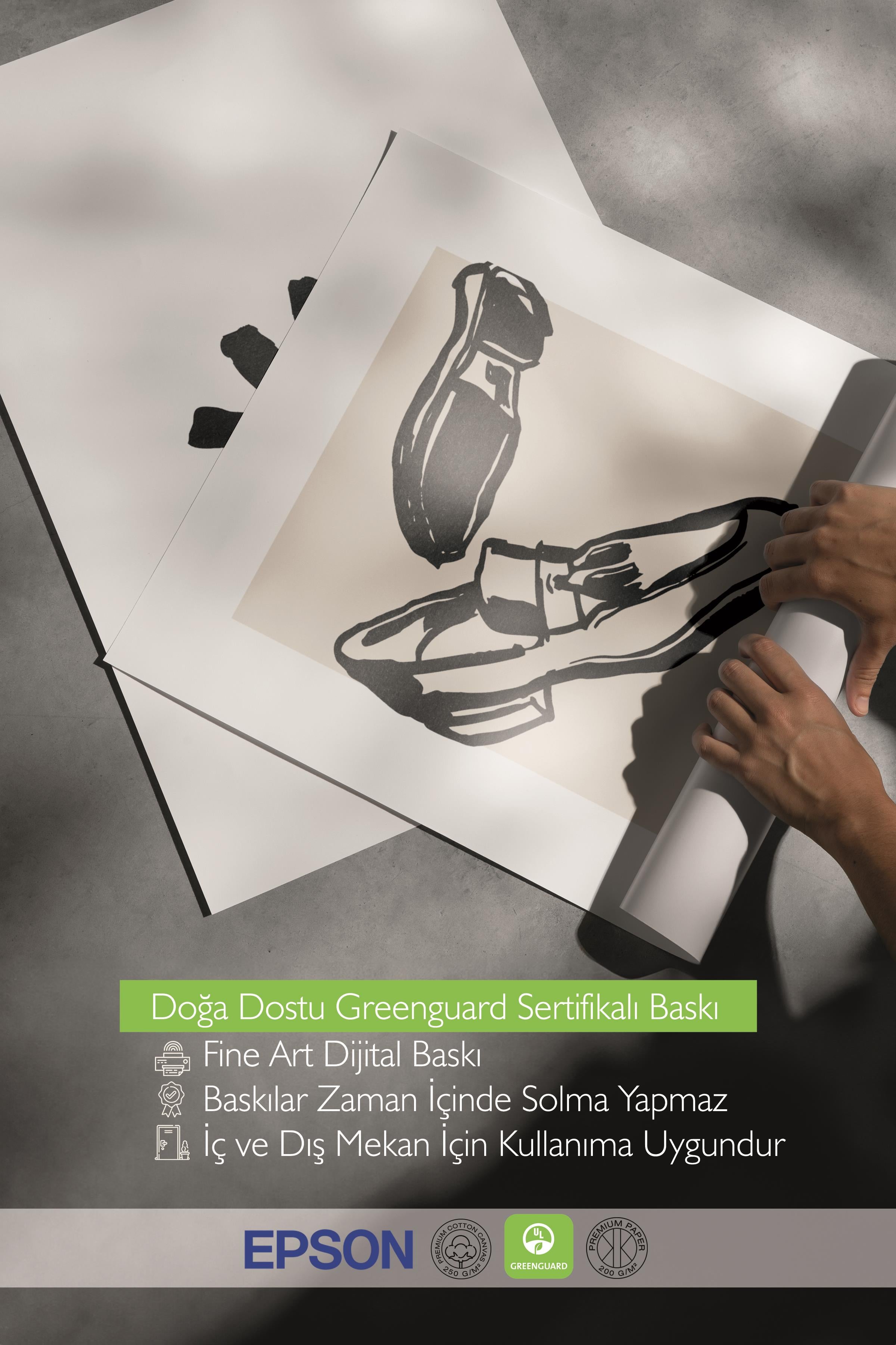 Çerçeveli Tablo Seti, 3 Adet Siyah Çerçeve ve Minimalist Çizim Temalı Poster Seti, No:300592