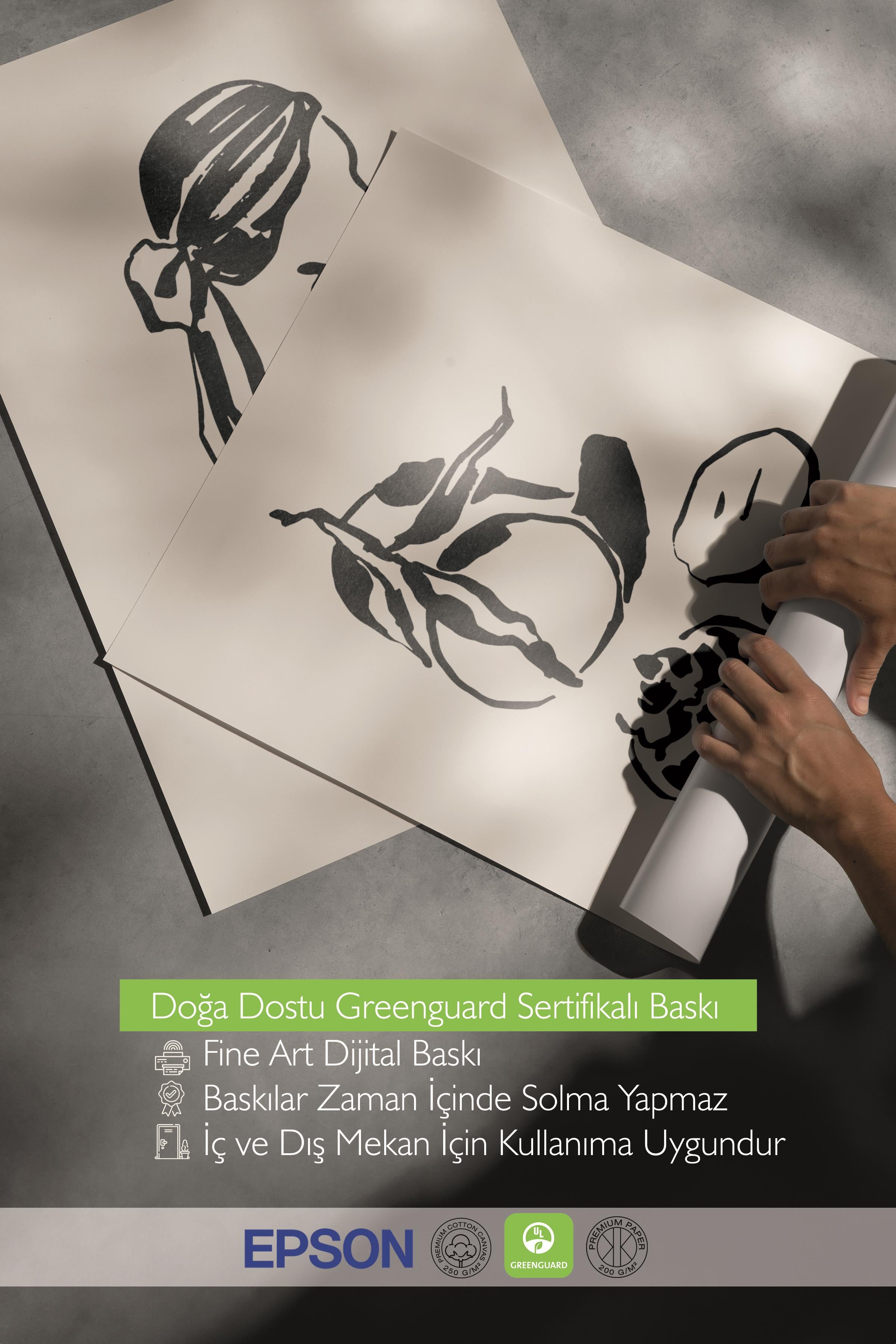 Çerçeveli Tablo Seti, 3 Adet Siyah Çerçeve ve Minimalist Çizim Temalı Poster Seti, No:300594