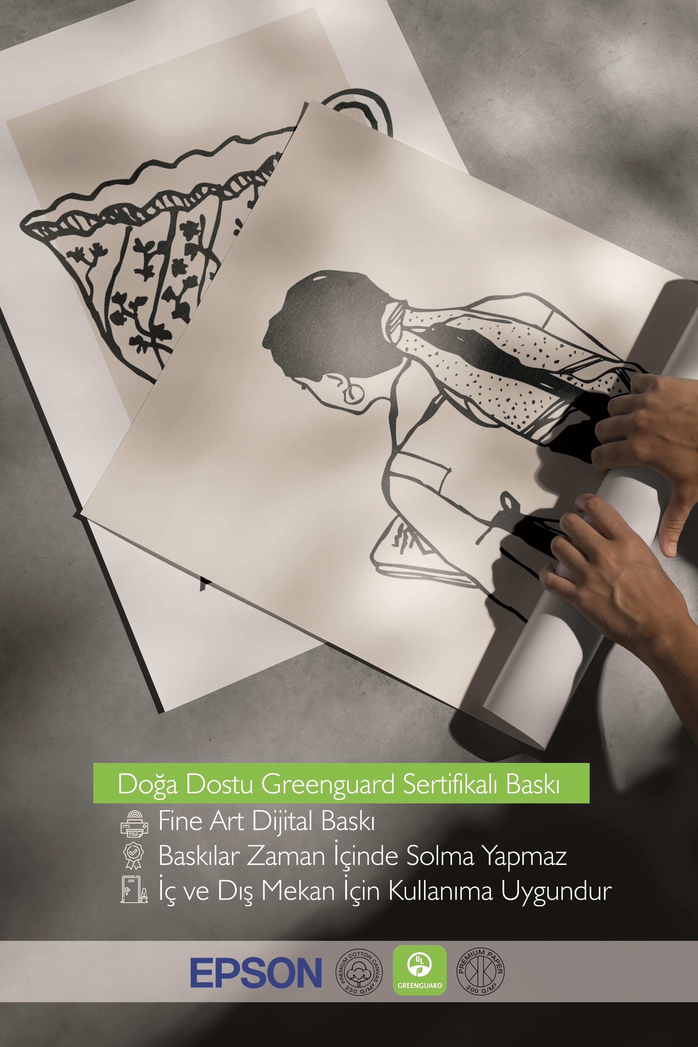 Çerçeveli Tablo Seti, 3 Adet Siyah Çerçeve ve Minimalist Çizim Temalı Poster Seti, No:300598
