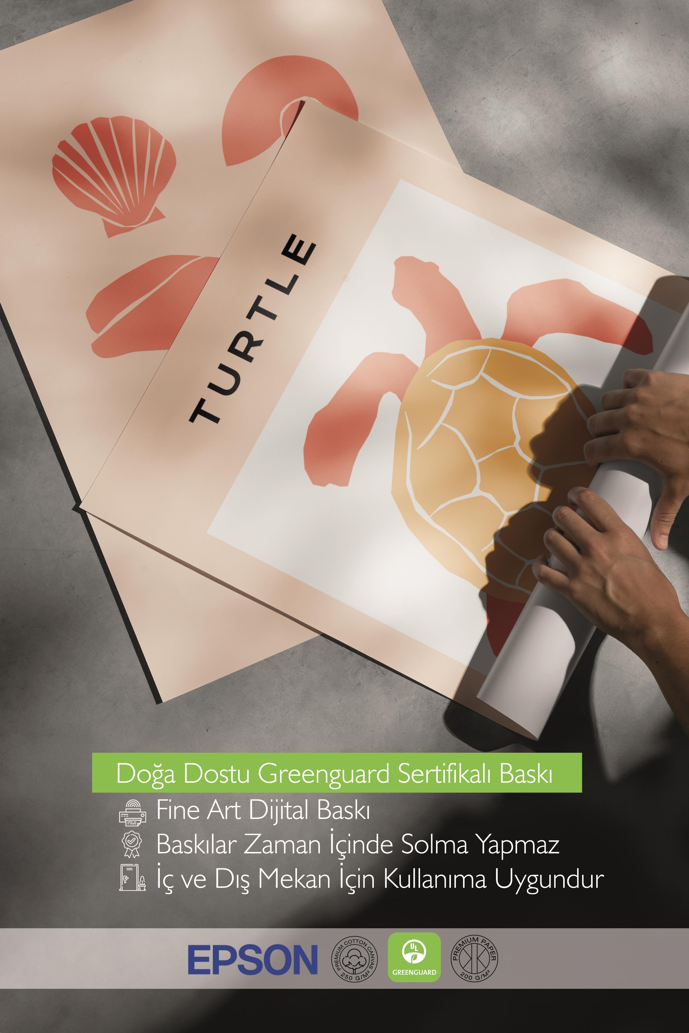 Çerçeveli Tablo Seti, 3 Adet Siyah Çerçeve ve Minimalist Deniz Yaşamı Temalı Poster Seti, No:300504
