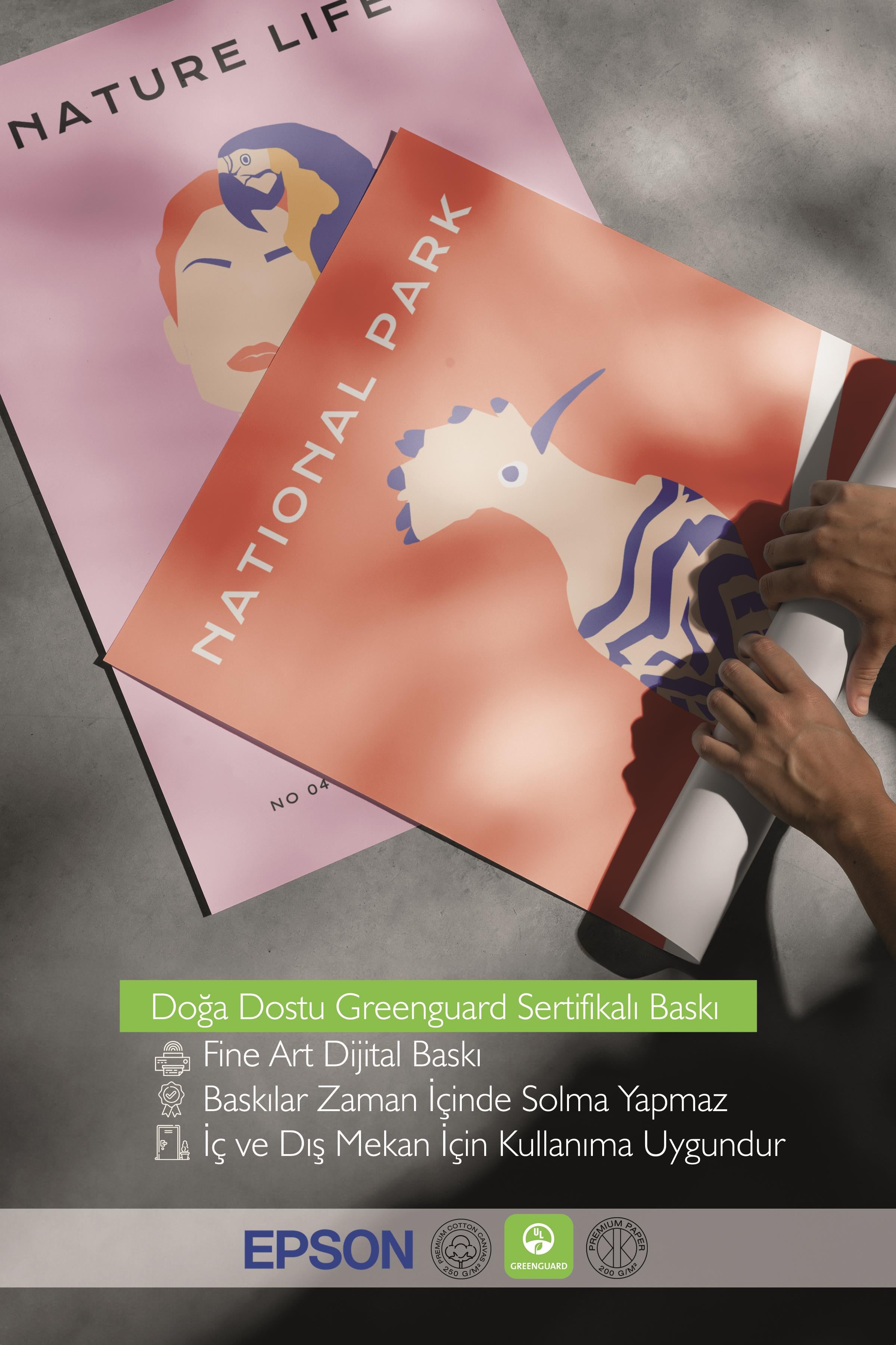 Çerçeveli Tablo Seti, 3 Adet Siyah Çerçeve ve Minimalist Kuşlar Temalı Poster Seti, No:300492