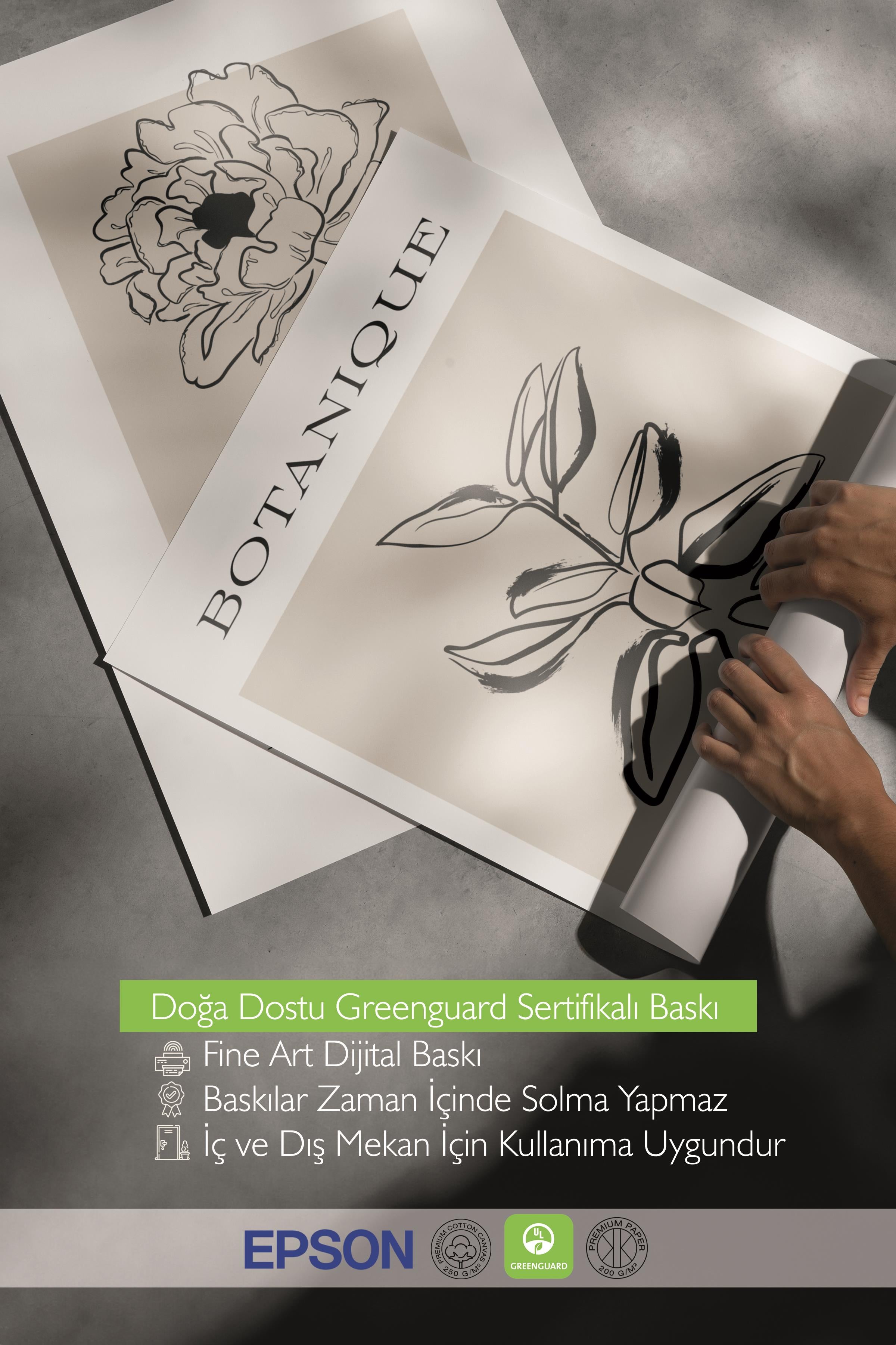 Çerçeveli Tablo Seti, 3 Adet Siyah Çerçeve ve Minimalist Temalı Poster Seti, No:300561