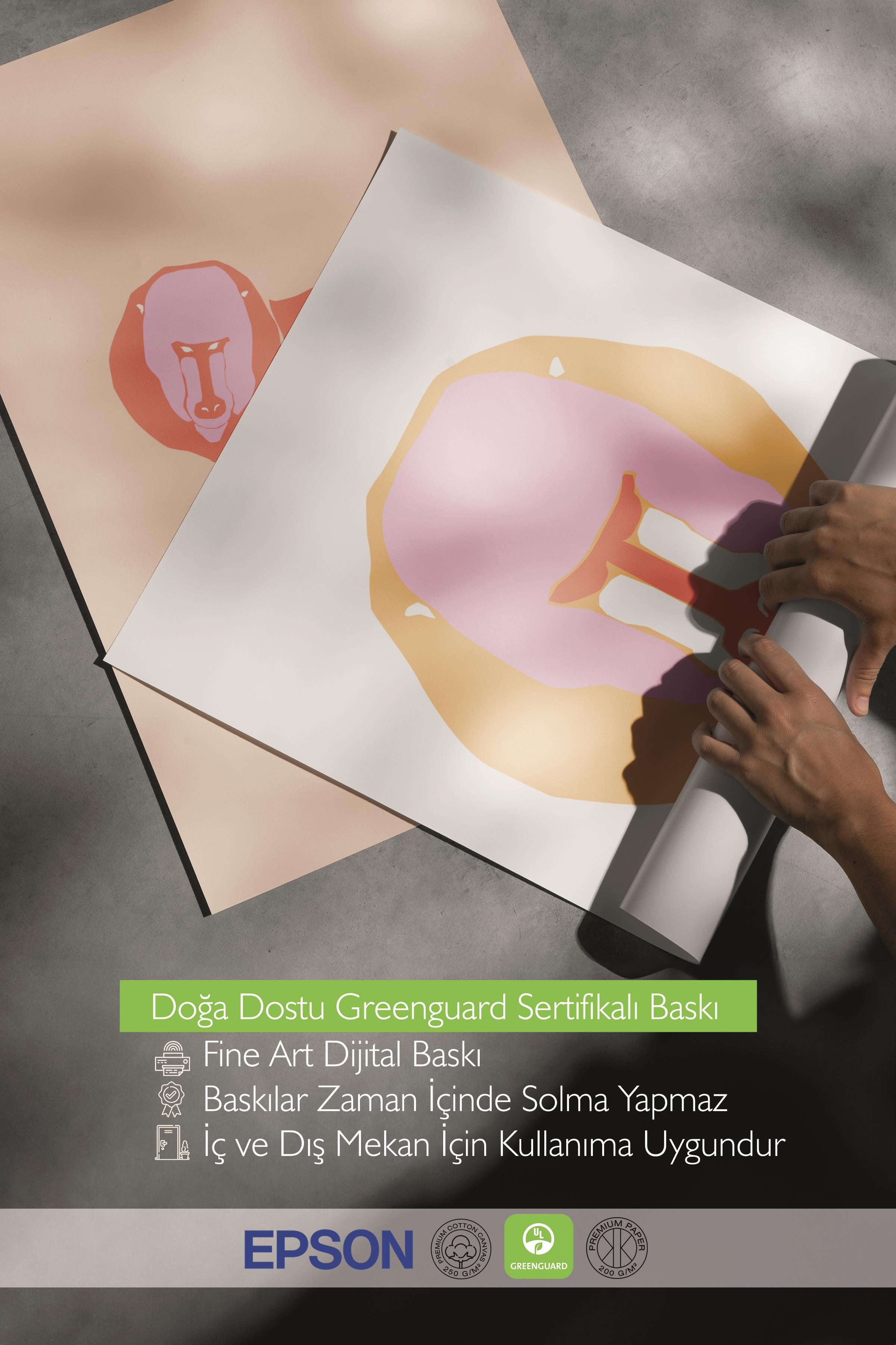 Çerçeveli Tablo Seti, 3 Adet Siyah Çerçeve ve Minimalist Vahşi Yaşam Temalı Poster Seti, No:300488
