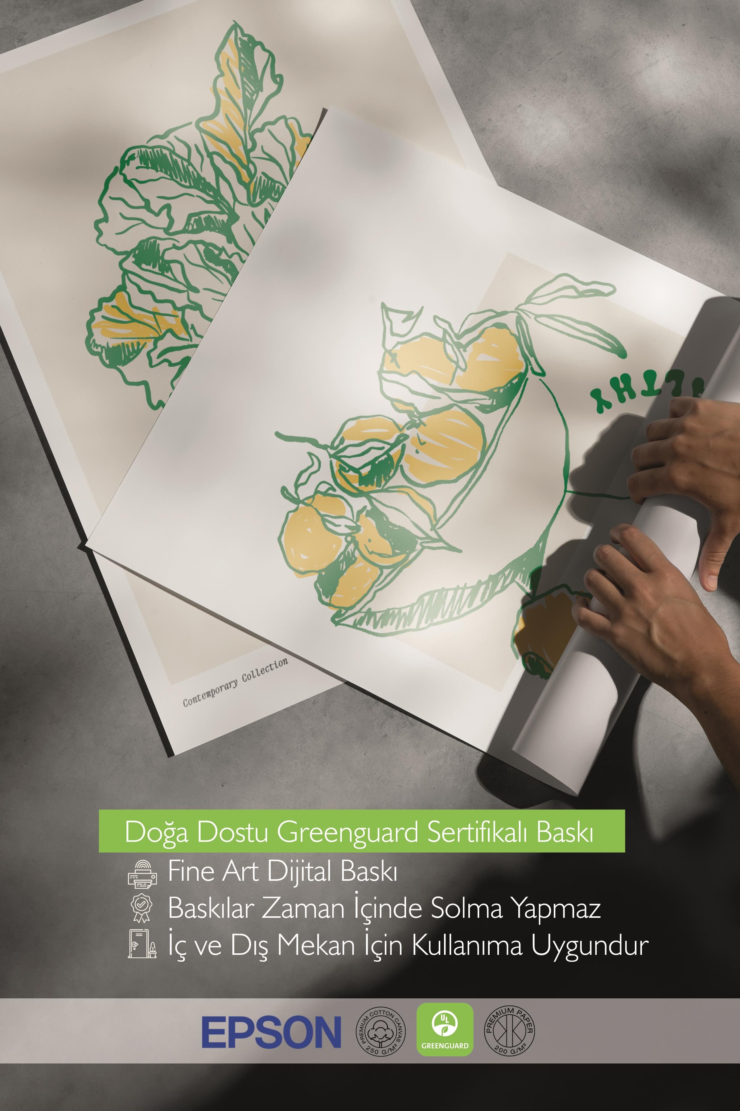 Çerçeveli Tablo Seti, 3 Adet Siyah Çerçeve ve Minimalist Yemek Temalı Poster Seti, No:300557