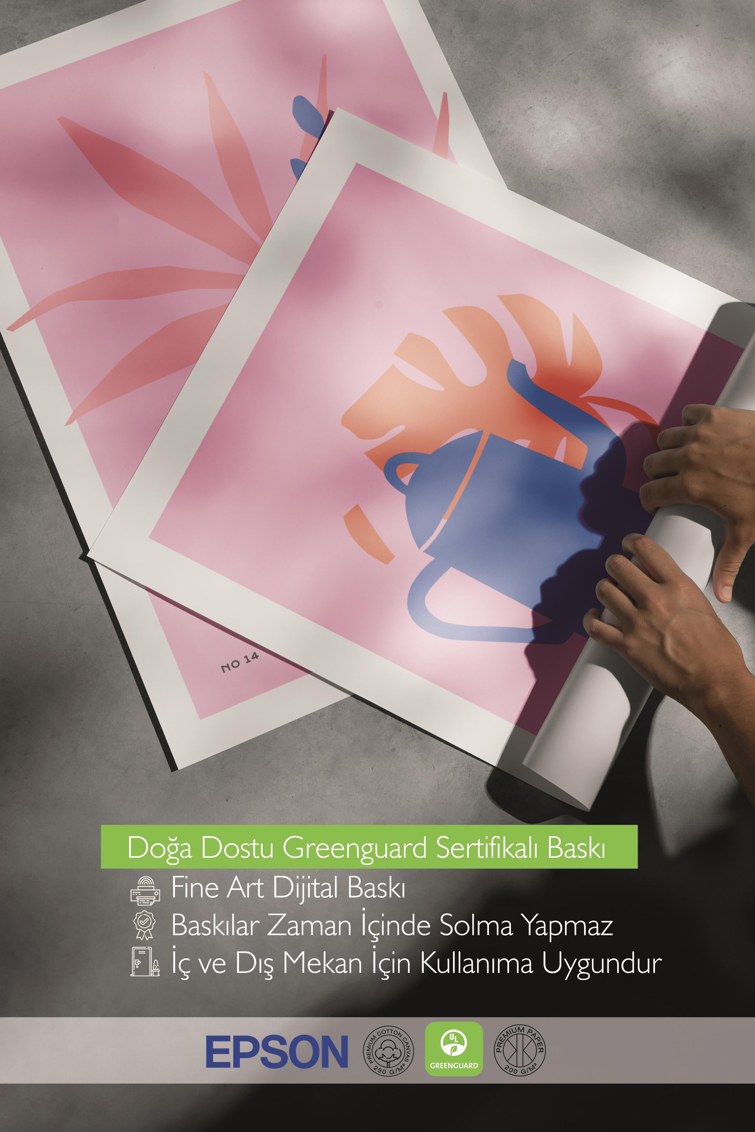 Çerçeveli Tablo Seti, 3 Adet Siyah Çerçeve ve Pembe Minimalist Temalı Poster Seti, No:300461