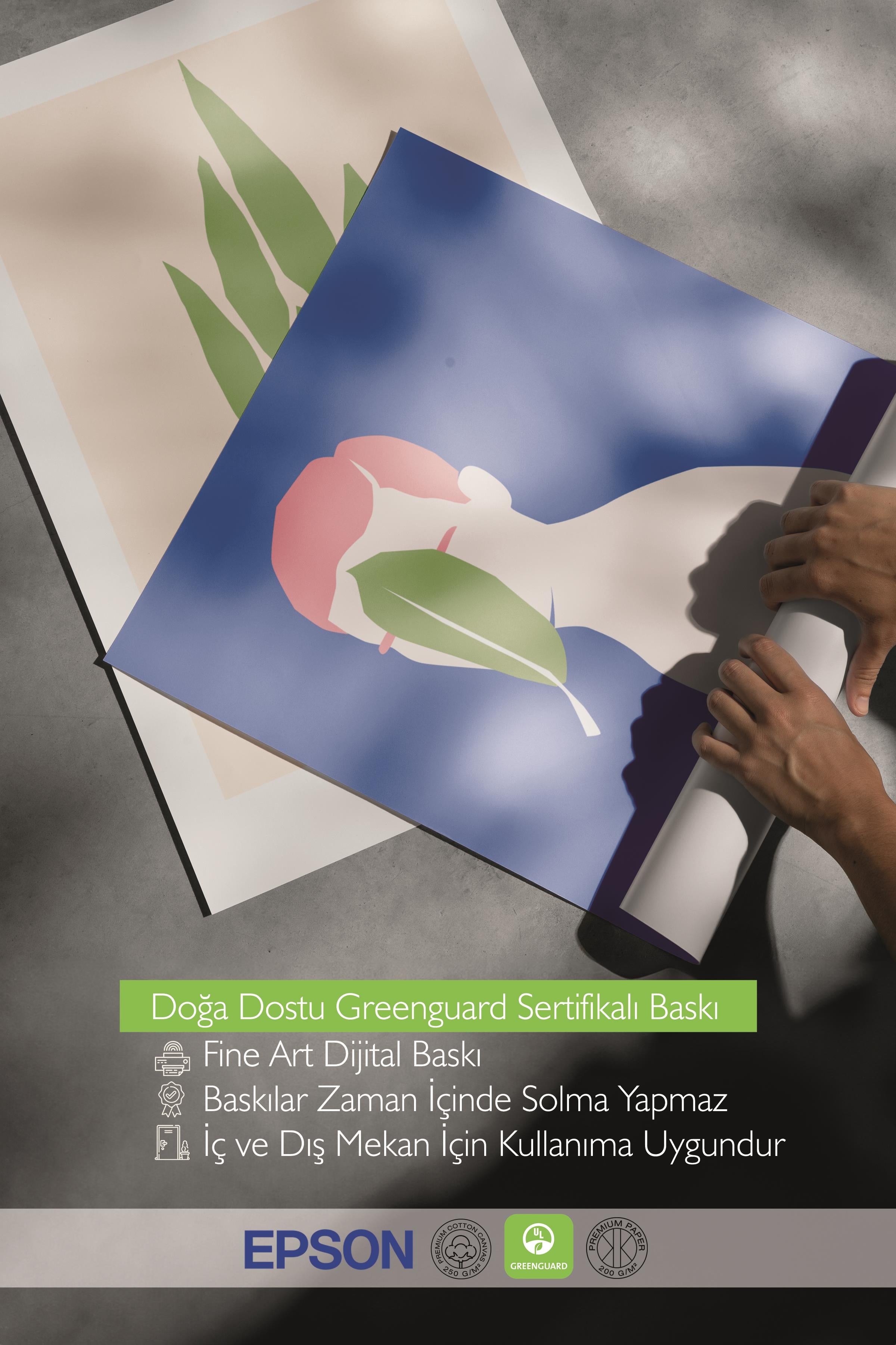 Çerçeveli Tablo Seti, 3 Adet Siyah Çerçeve ve Renkli Minimalist Temalı Poster Seti, No:300467