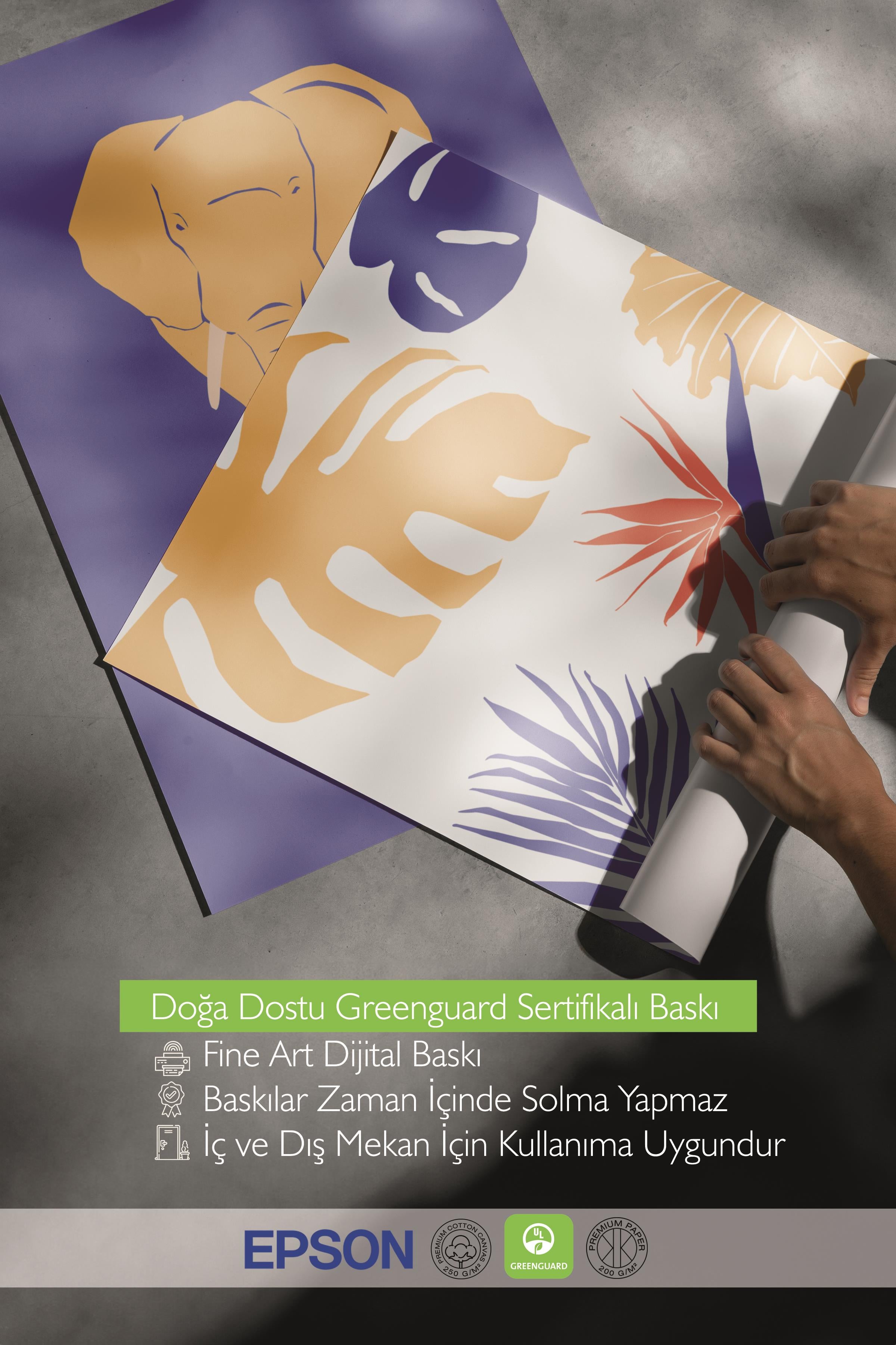 Çerçeveli Tablo Seti, 3 Adet Siyah Çerçeve ve Renkli Minimalist Temalı Poster Seti, No:300493