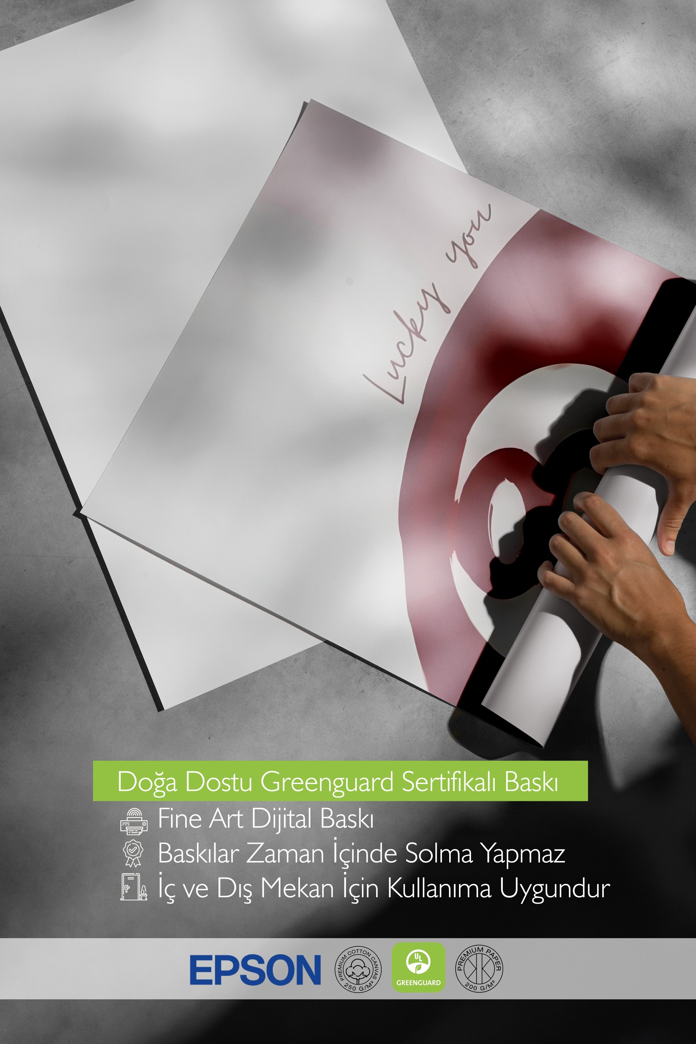 Çerçevesiz Poster, 8-Ball, Comfort Serisi Duvar Posteri, NO:108949