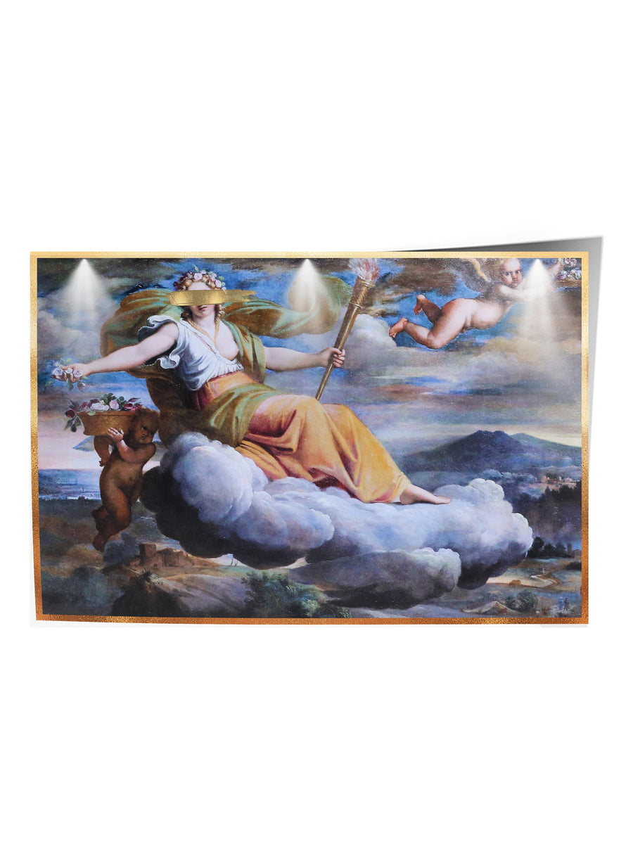 Klasik Mitolojik Sahne Alternatif Sanat Çerçevesiz Poster