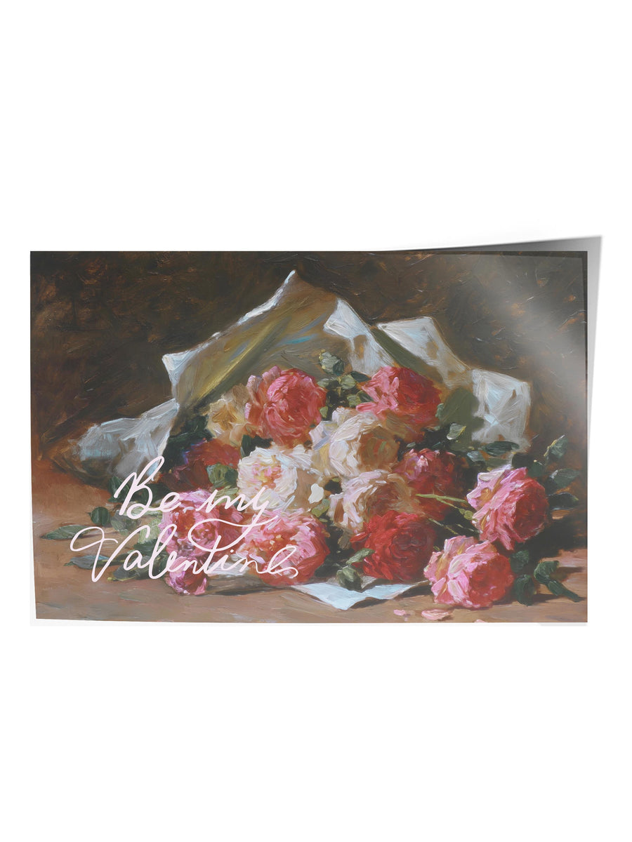 Be my Valentine Alternatif Sanat Çerçevesiz Poster