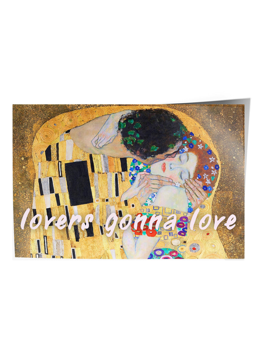lovers gonna love Alternatif Sanat Çerçevesiz Poster