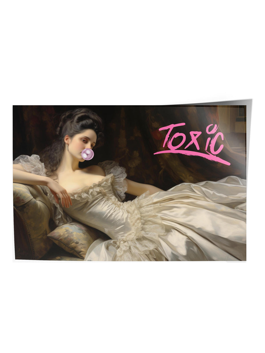 Toxic Alternatif Sanat Çerçevesiz Poster
