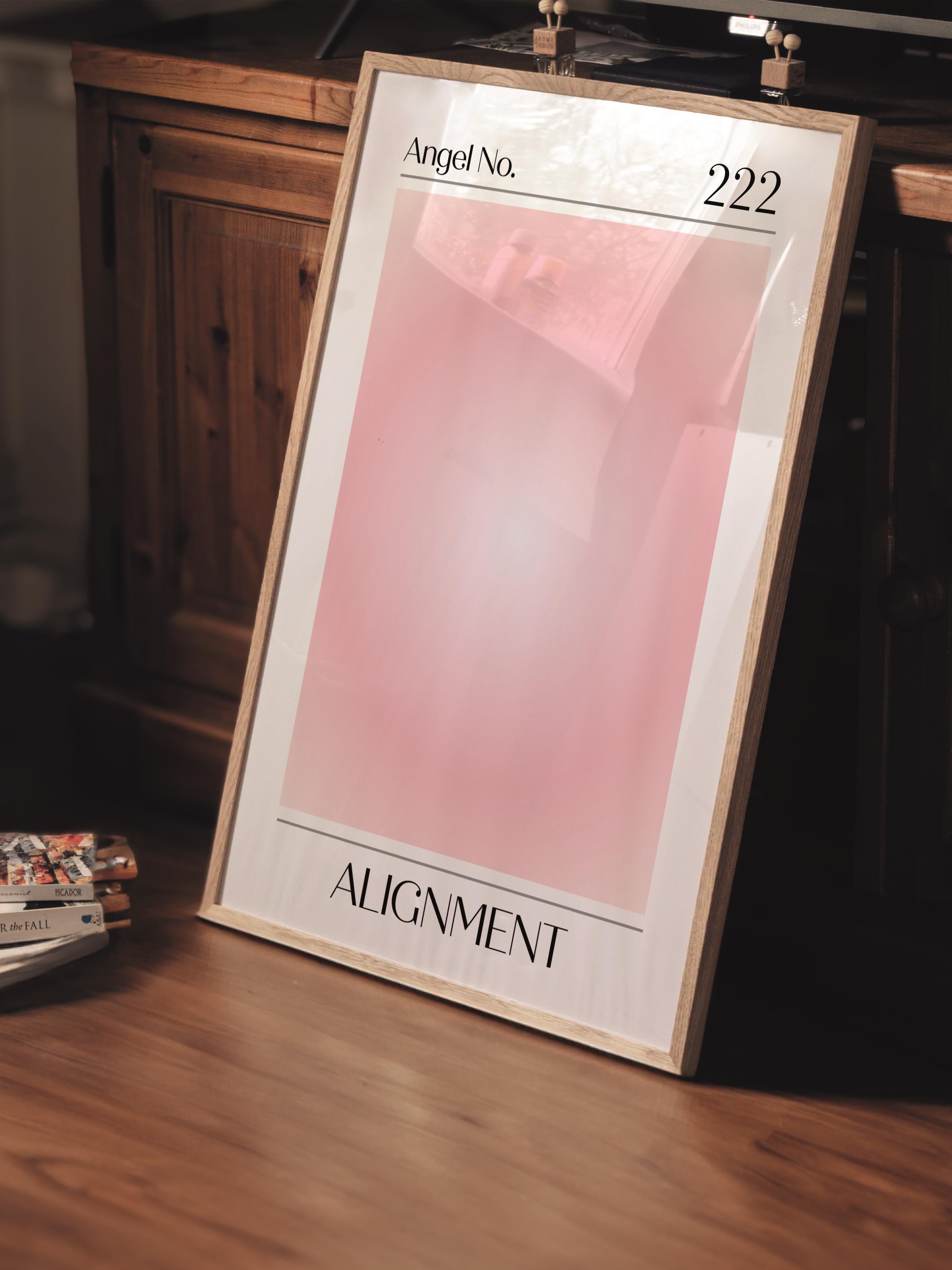 Çerçevesiz Poster, Aura Serisi NO:101 - Treat Yourself with Kidness, Melek Numaraları, Renkli Poster