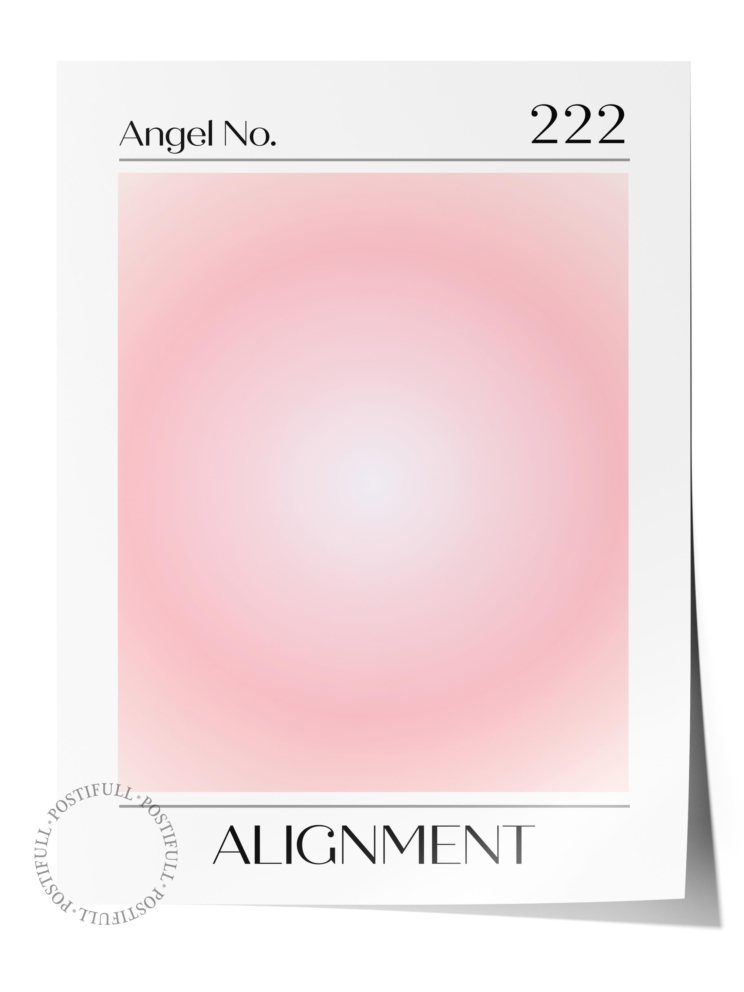 Çerçevesiz Poster, Aura Serisi NO:101 - Treat Yourself with Kidness, Melek Numaraları, Renkli Poster