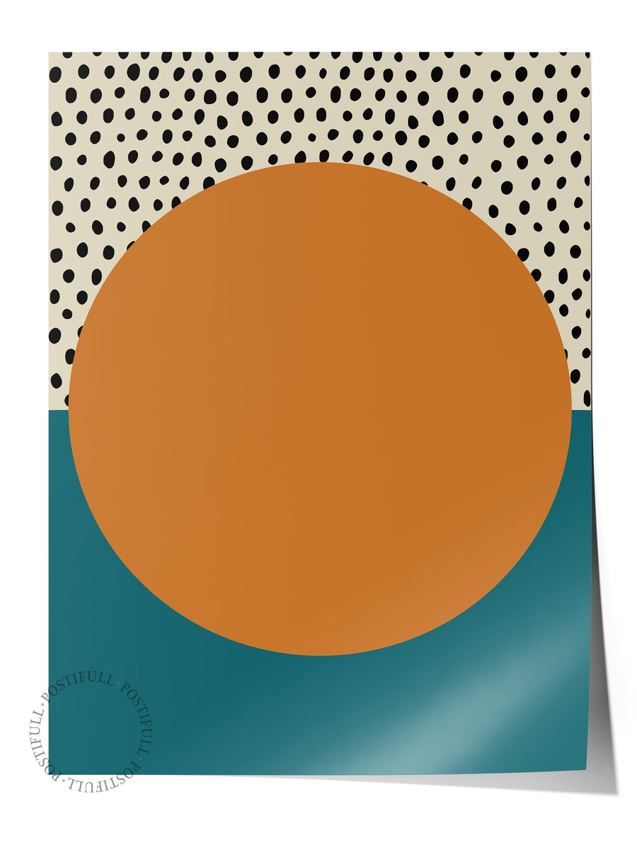 Geometrik Kompozisyon Bauhaus Çerçevesiz Poster