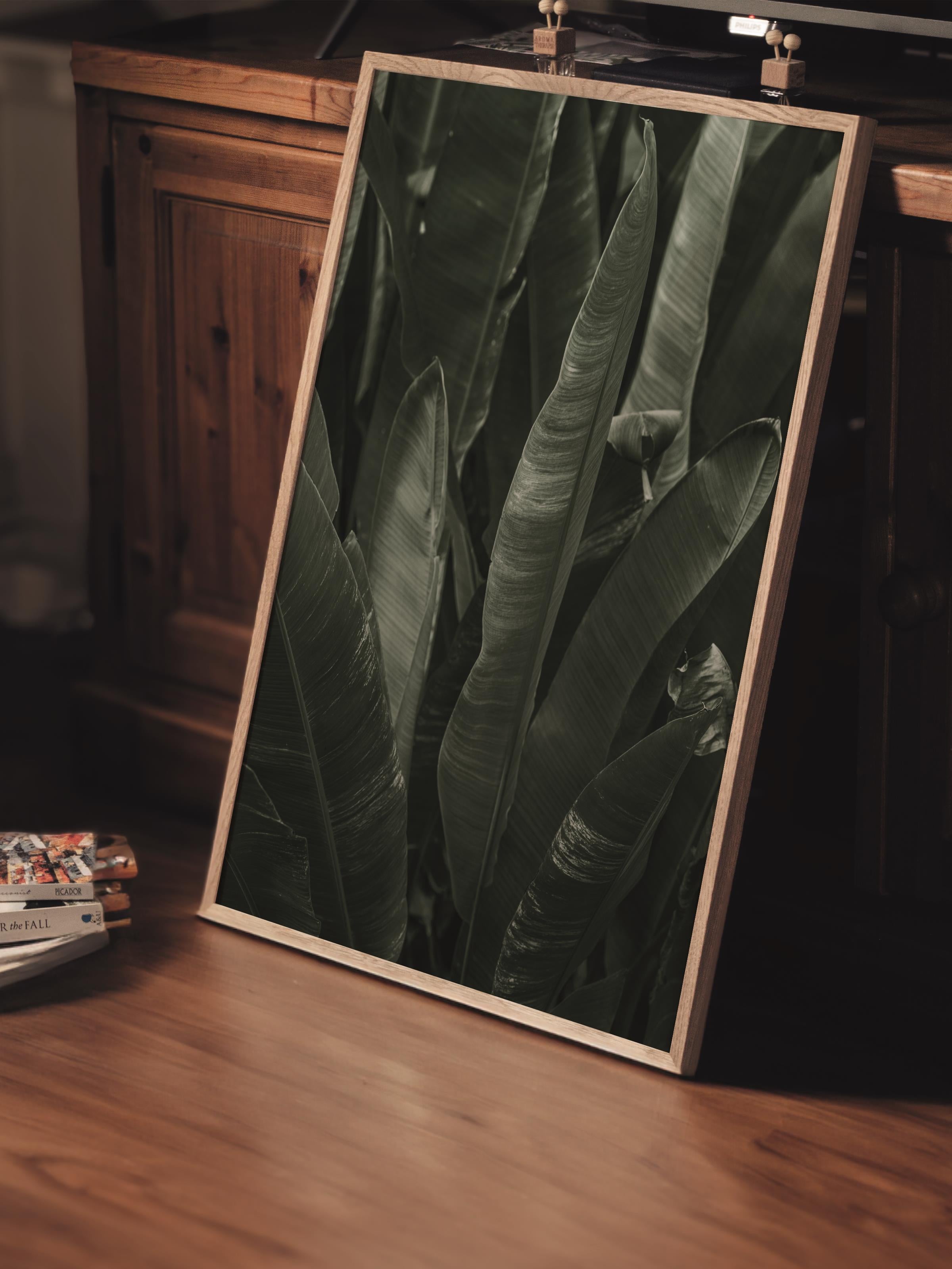 Çerçevesiz Poster, Botanik & Yaprak Tablo No:17, HD Fotoğraf, Salon, Mutfak Duvar Dekoru Poster