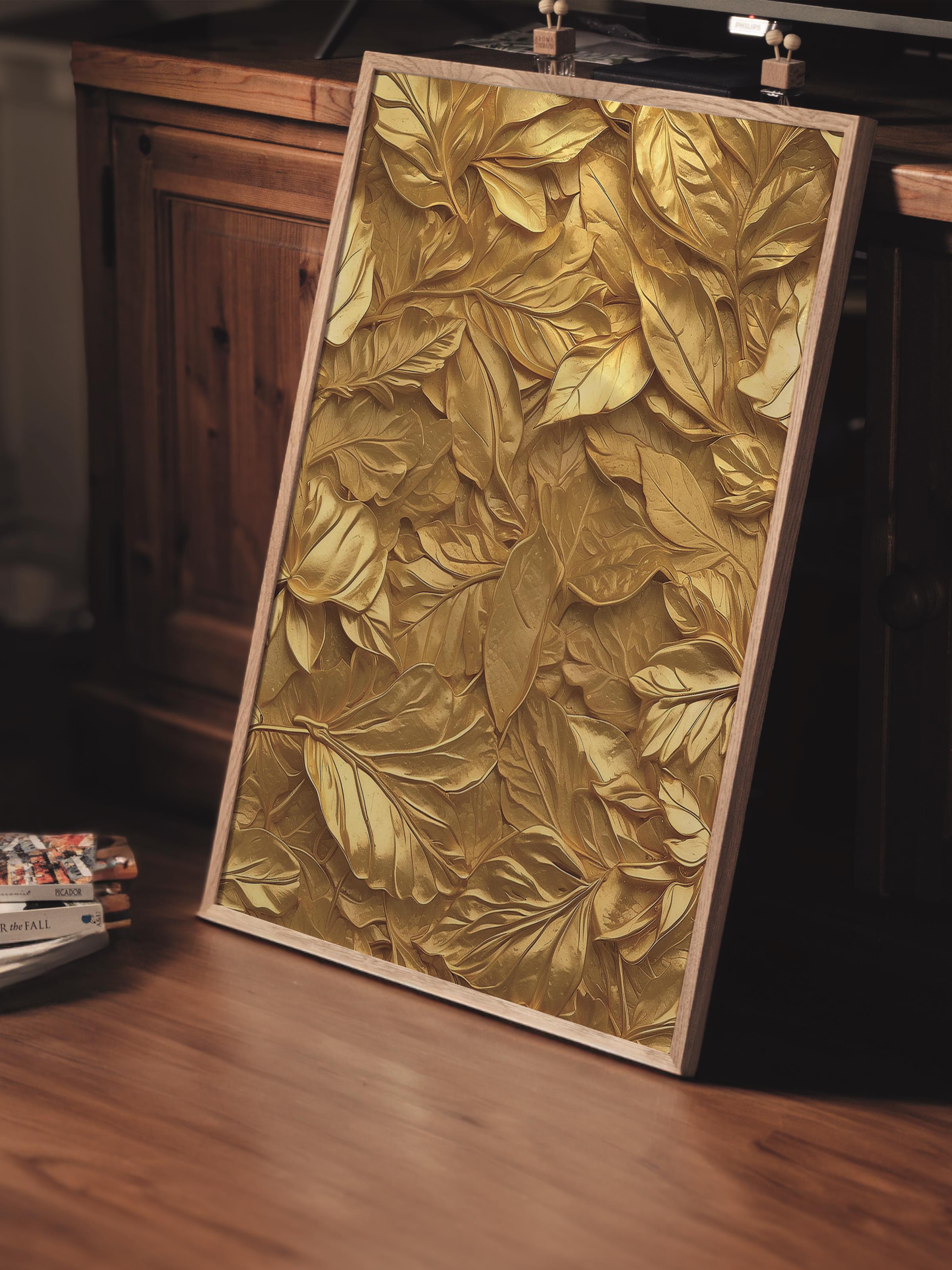 Çerçevesiz Poster, Botanik & Yaprak Tablo No:37, HD Fotoğraf, Salon, Mutfak Duvar Dekoru Poster