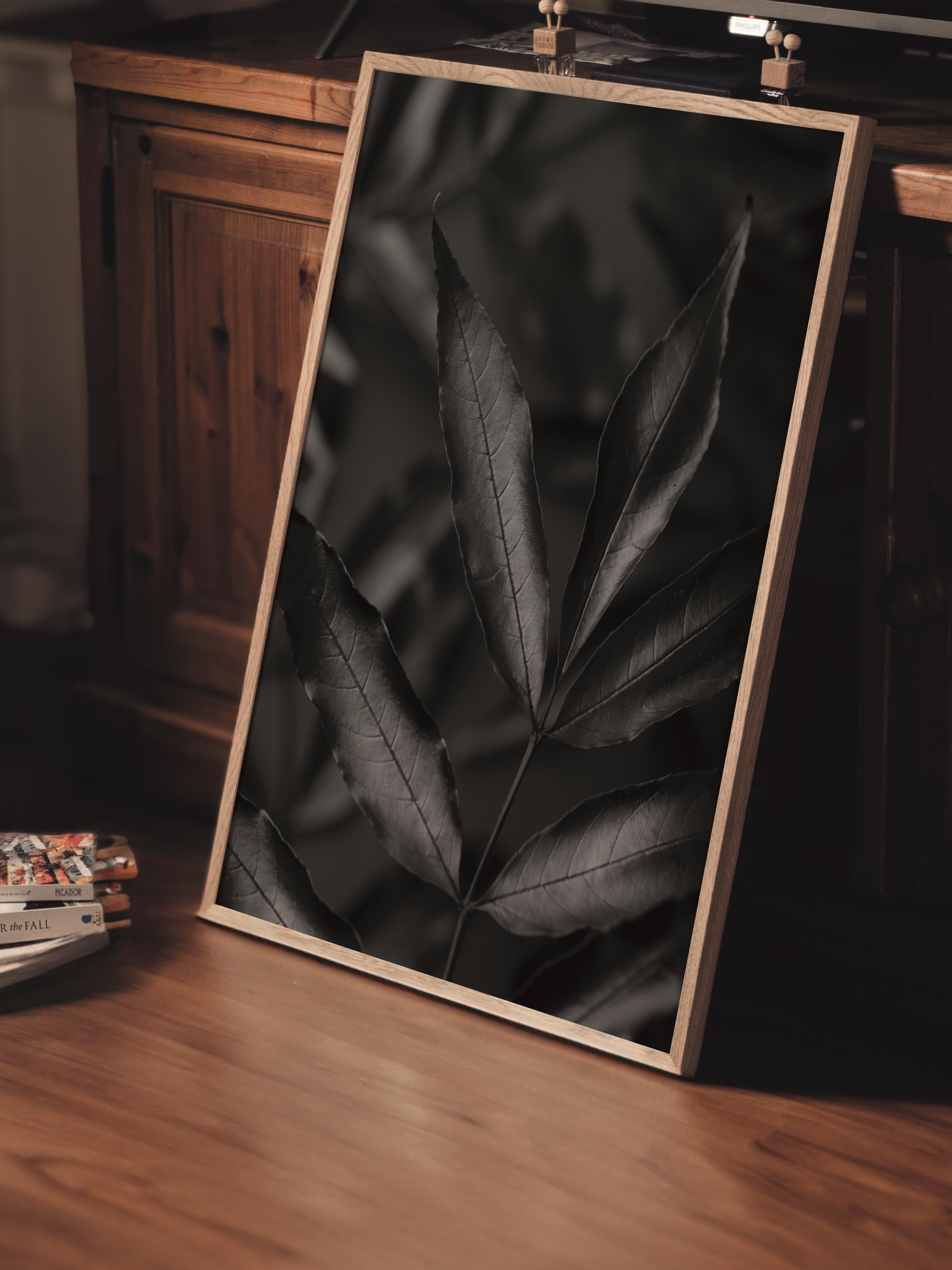 Çerçevesiz Poster, Botanik & Yaprak Tablo No:38, HD Fotoğraf, Salon, Mutfak Duvar Dekoru Poster