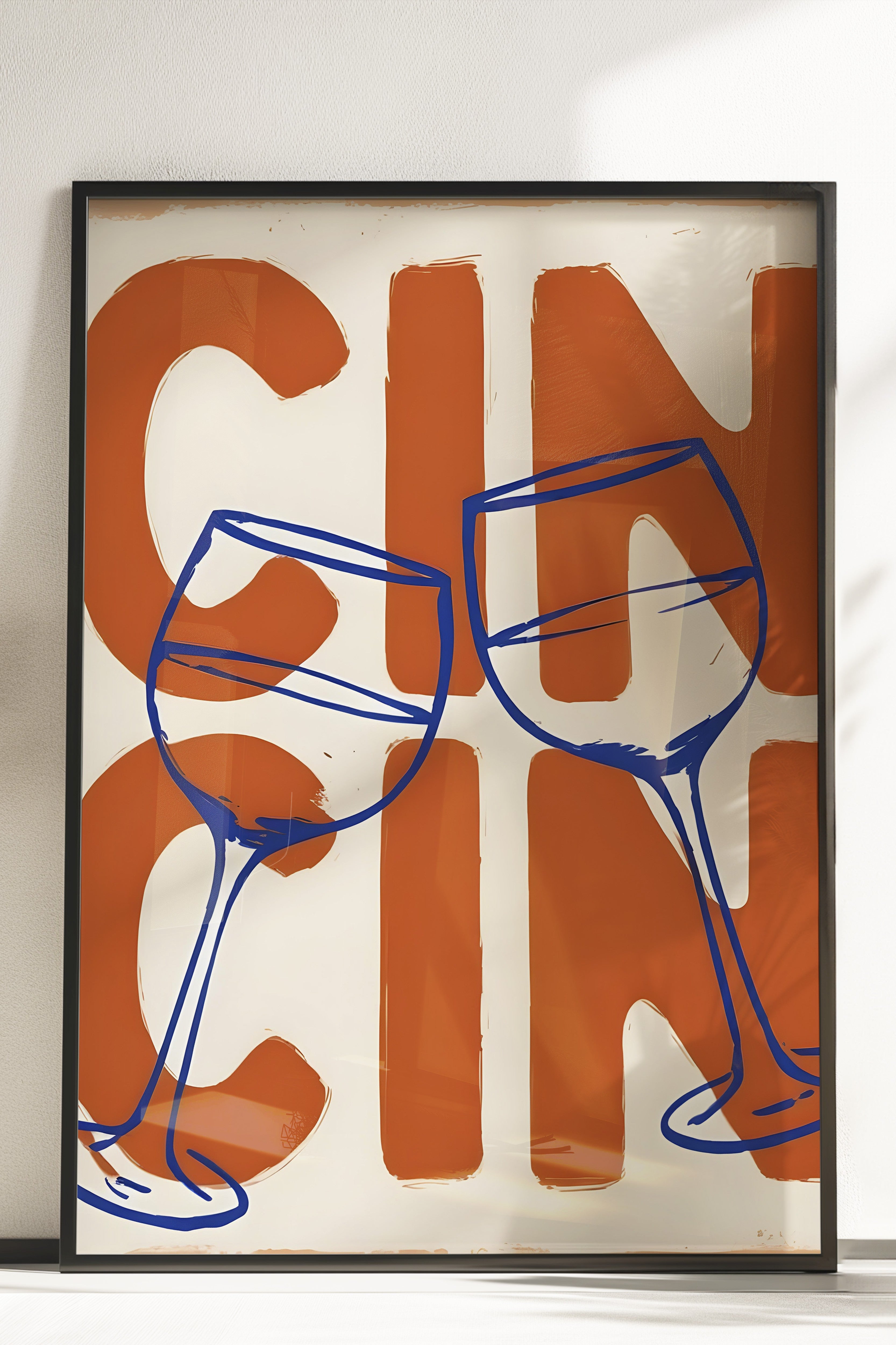 Çerçevesiz Poster, CIN, Comfort Serisi Mutfak Duvar Posteri, NO:109129