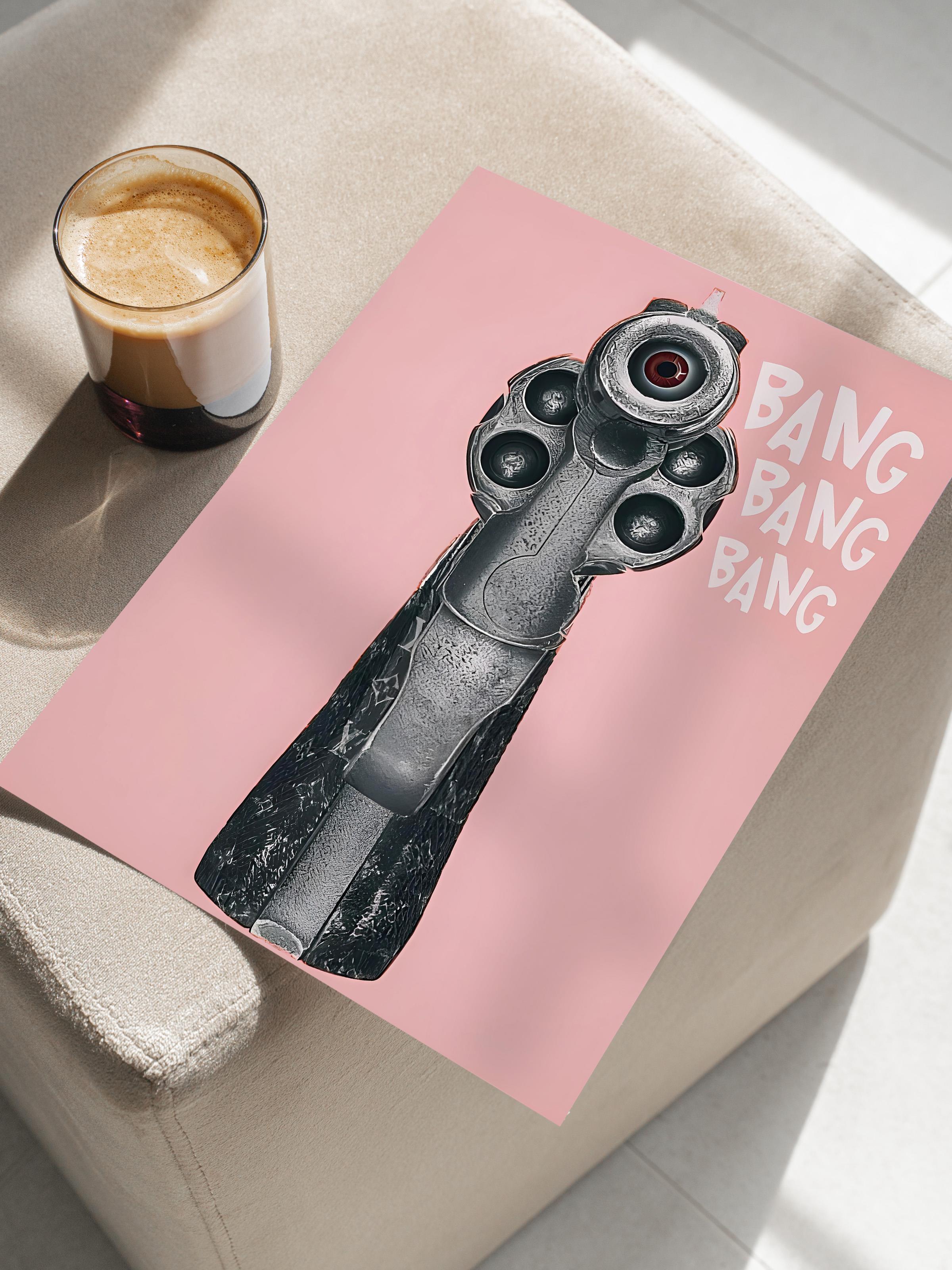 Çerçevesiz Poster, HD Kalite Duvar Posteri,Comfort Serisi, Bang, Bang, Bang Poster, NO:108725