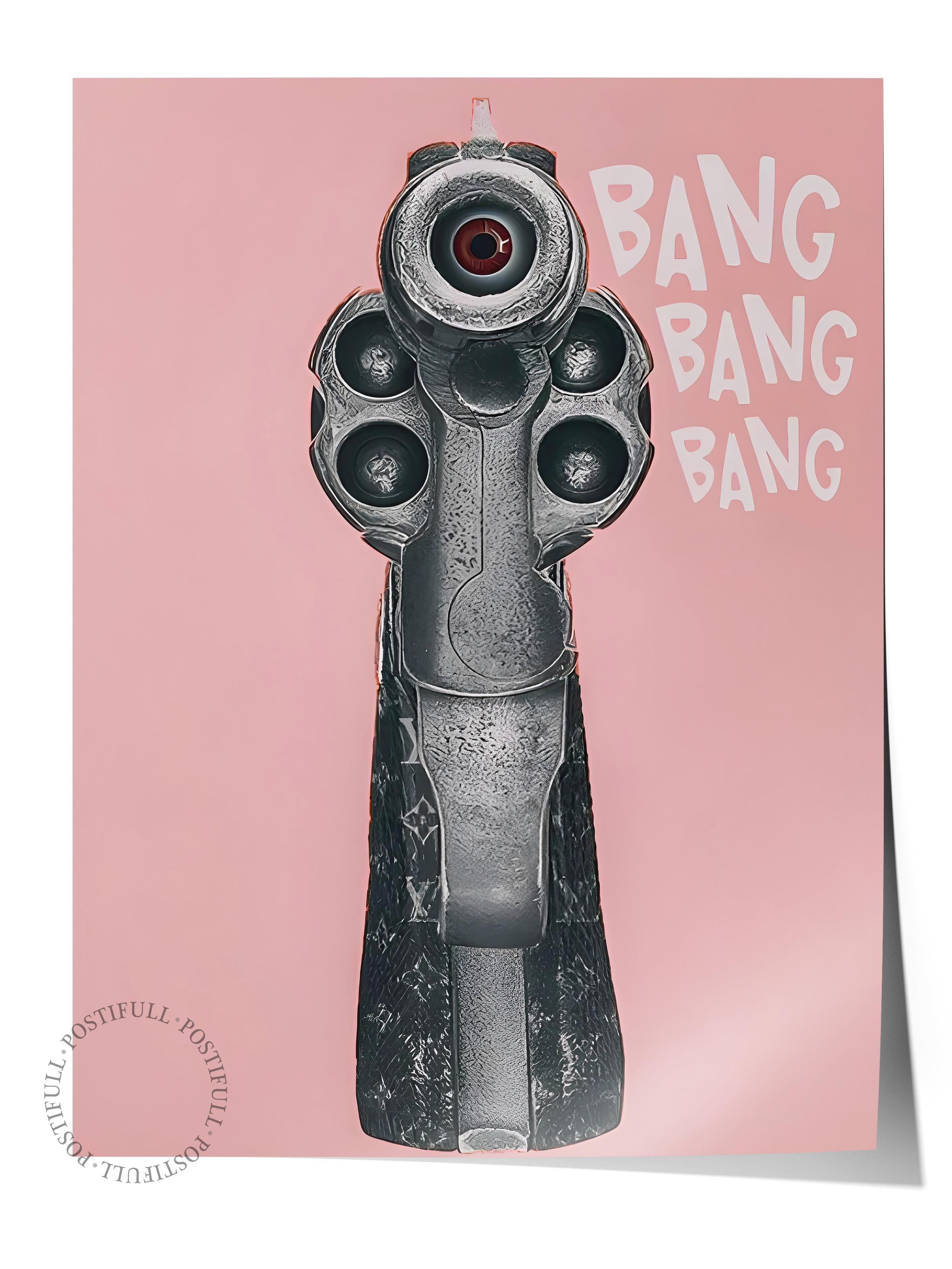 Çerçevesiz Poster, HD Kalite Duvar Posteri,Comfort Serisi, Bang, Bang, Bang Poster, NO:108725