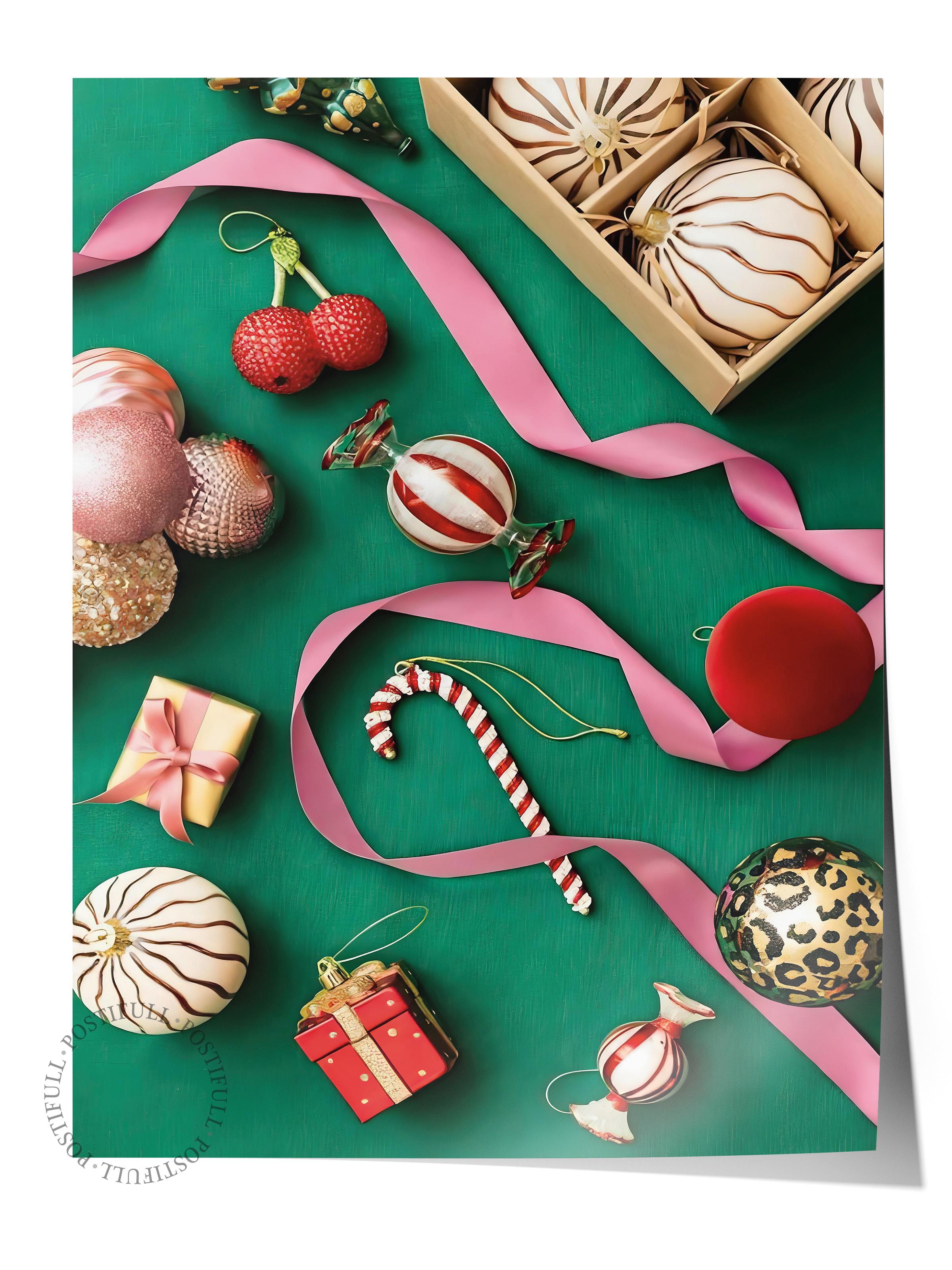 Çerçevesiz Yılbaşı Posteri, Yılbaşı Dekoru, Comfort Serisi, Christmas Decorations Poster, NO:108666